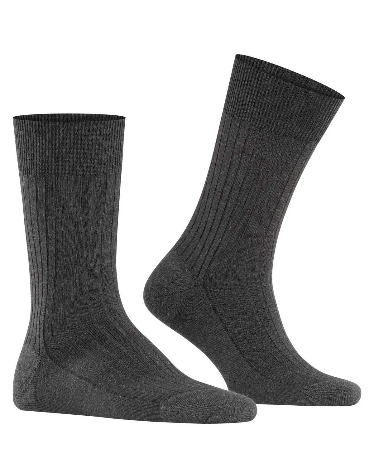 Skarpetki Falke Bristol Pure Socks Męskie Szare | NVIRUD-210