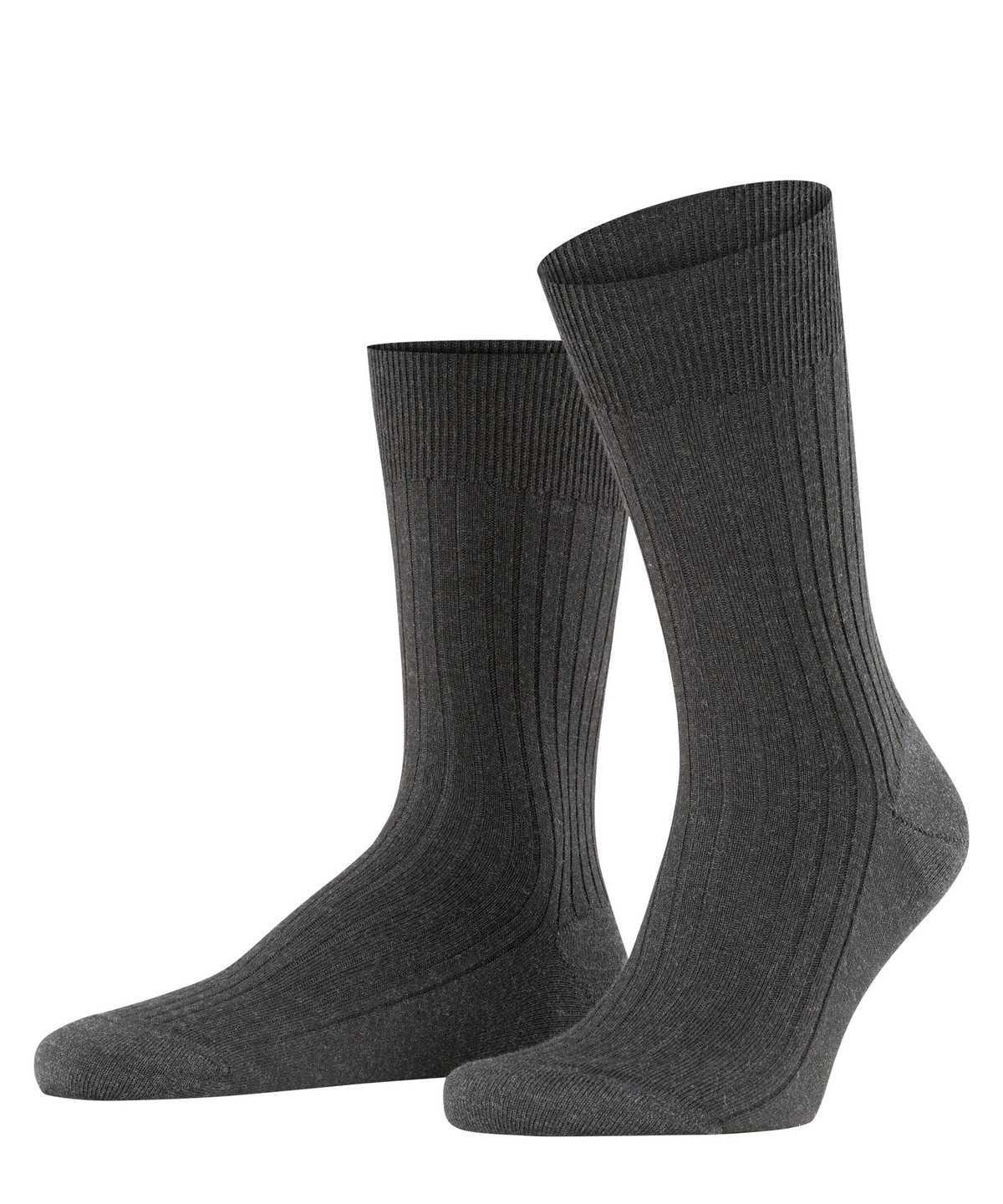 Skarpetki Falke Bristol Pure Socks Męskie Szare | NVIRUD-210