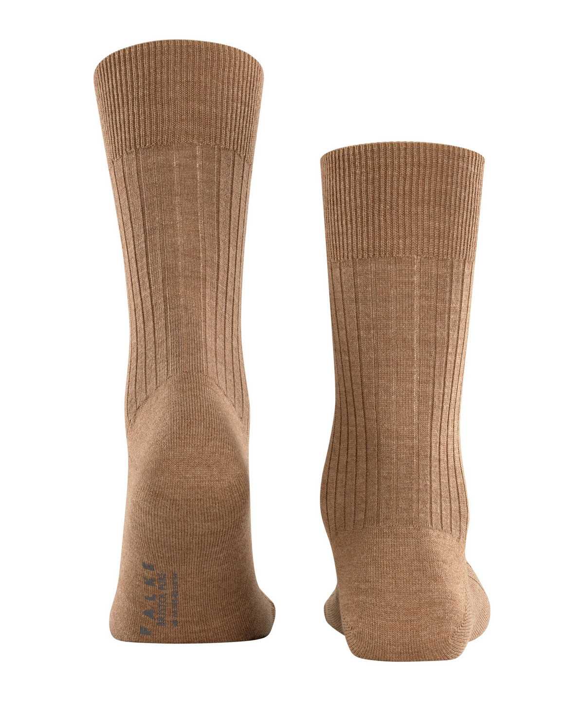 Skarpetki Falke Bristol Pure Socks Męskie Brązowe | WLRDFU-019