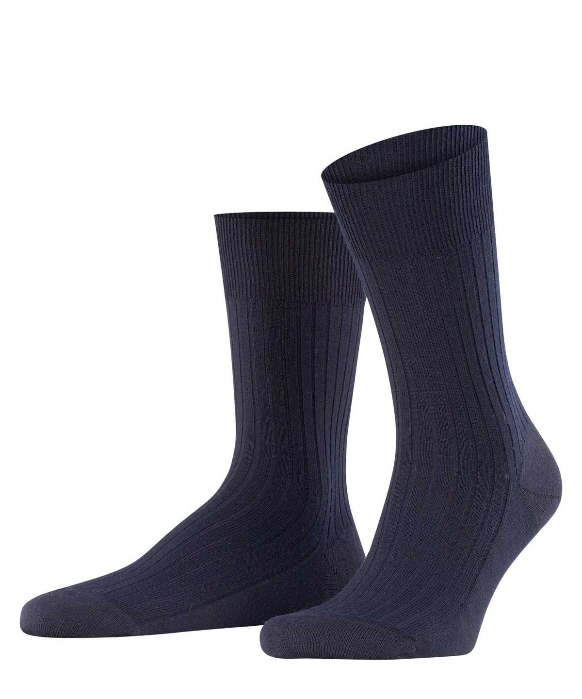 Skarpetki Falke Bristol Pure Socks Męskie Niebieskie | NYBDGE-594