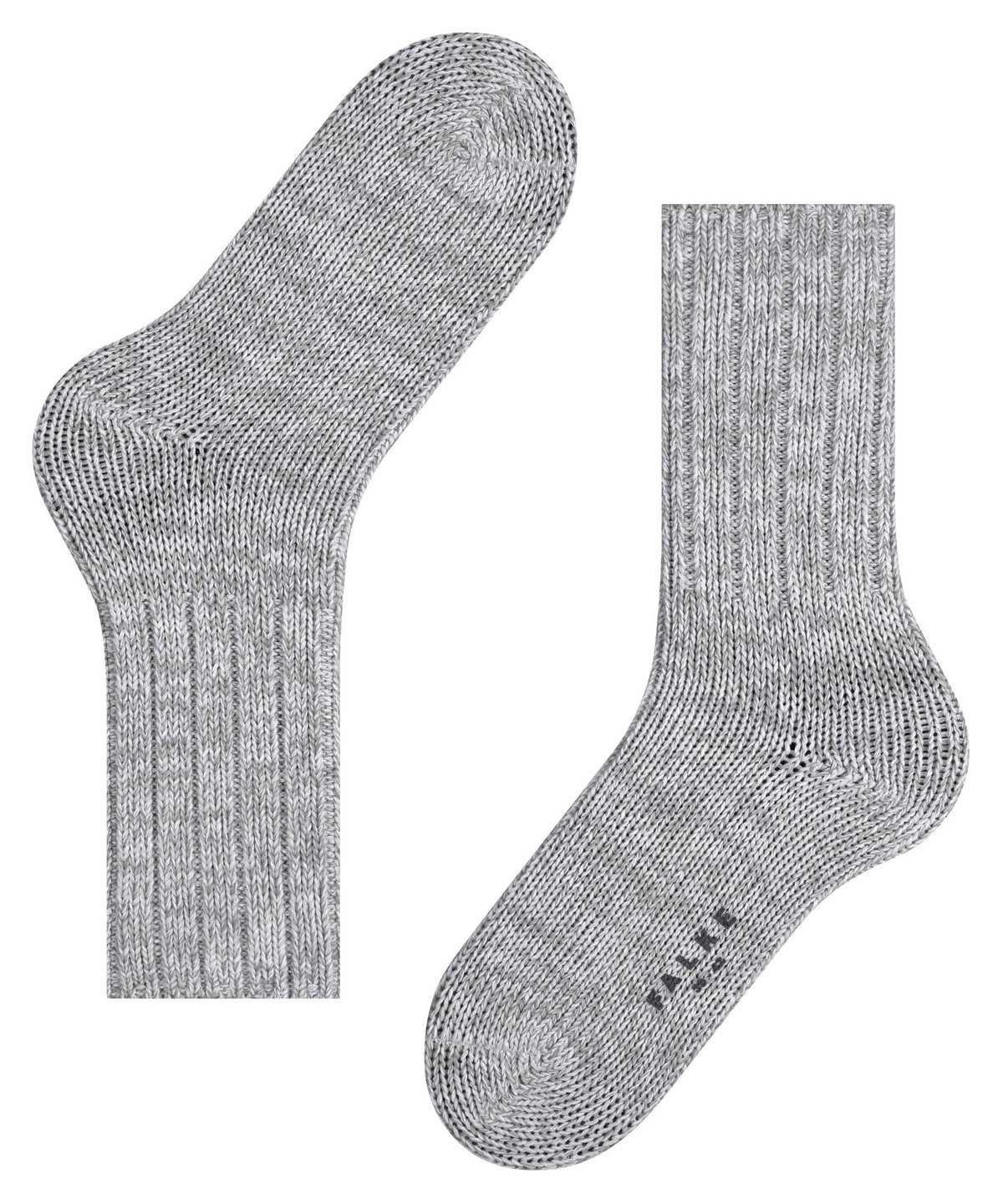 Skarpetki Falke Brooklyn Boot socks Męskie Szare | JHPKFY-605