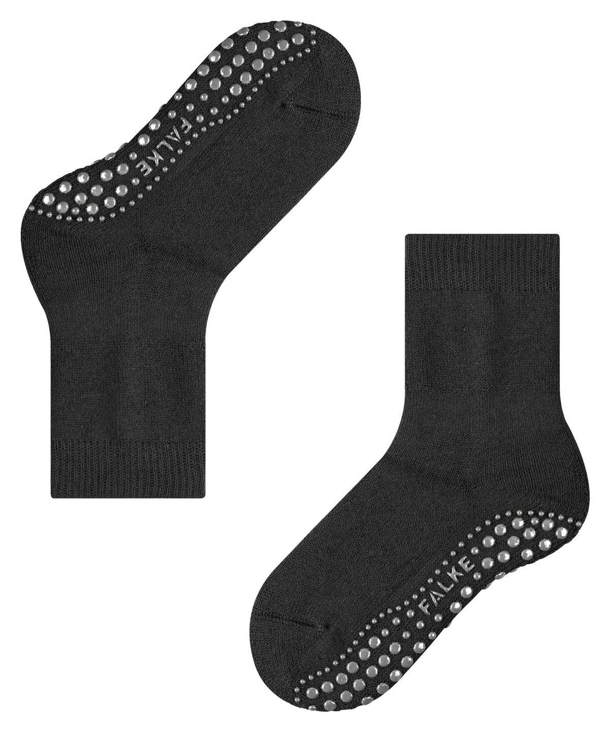 Skarpetki Falke Catspads House socks Dziecięce Czarne | WXRUQZ-038