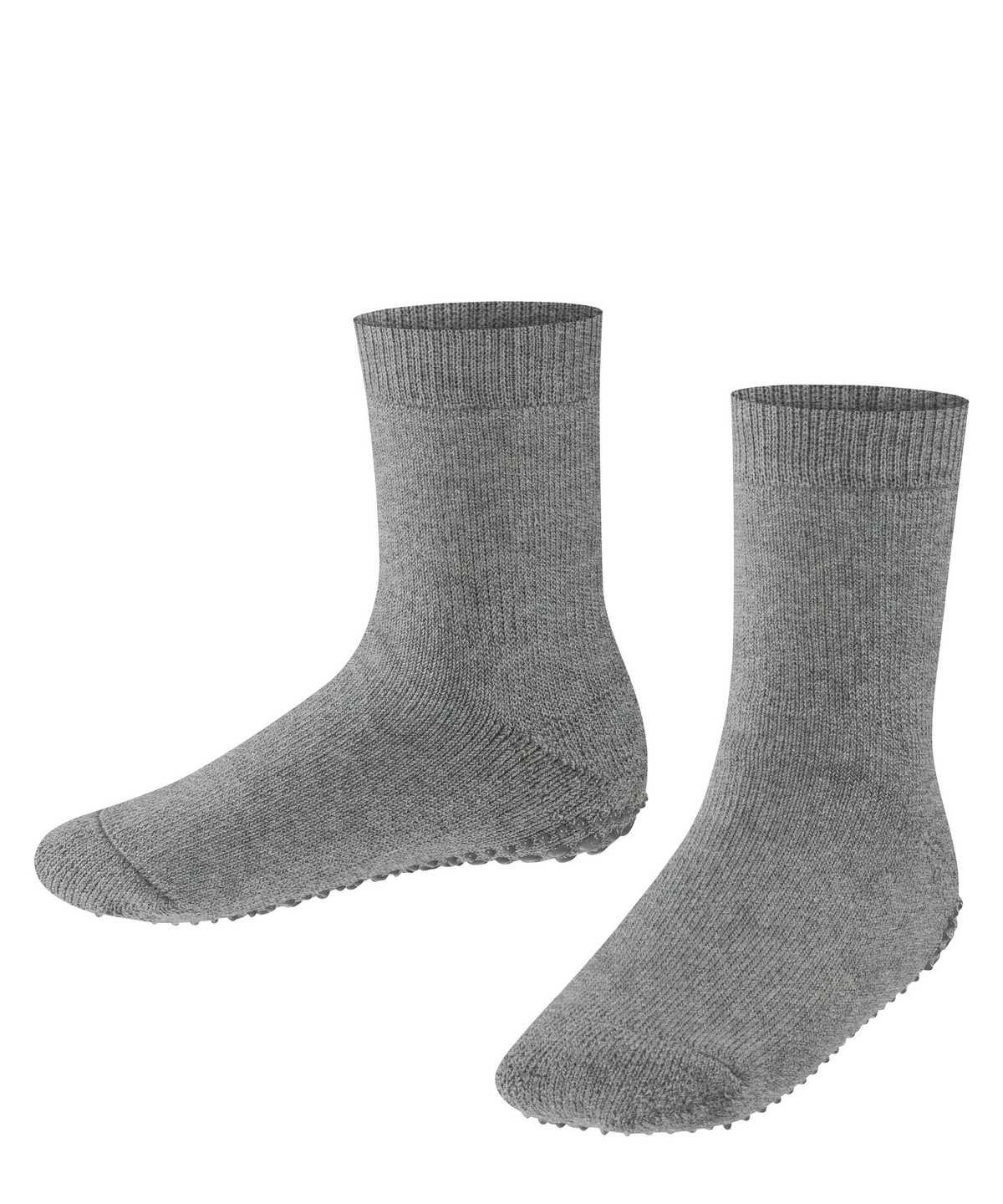 Skarpetki Falke Catspads House socks Dziecięce Szare | BMXQWJ-456