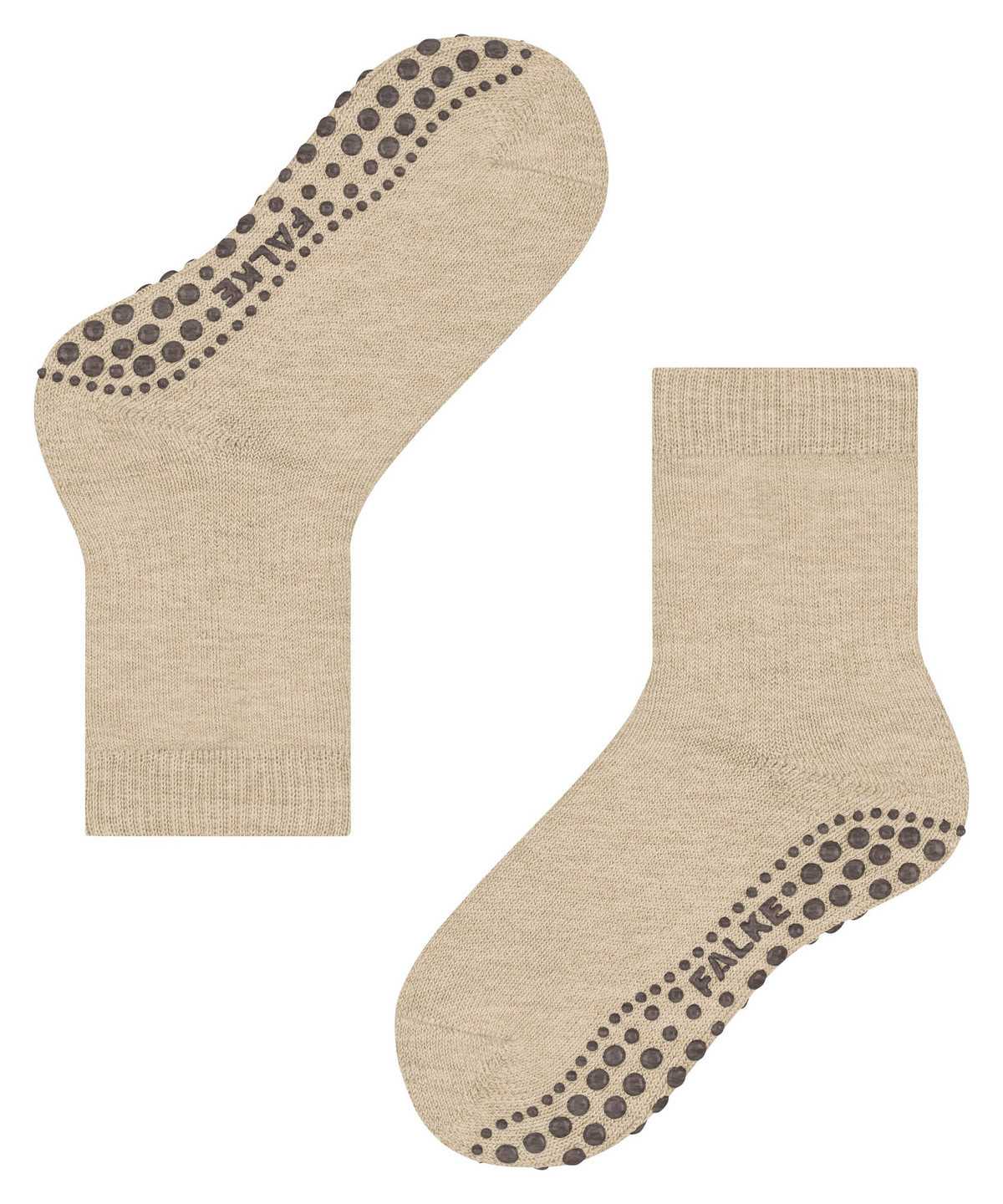 Skarpetki Falke Catspads House socks Dziecięce Beżowe | BMCEKT-314