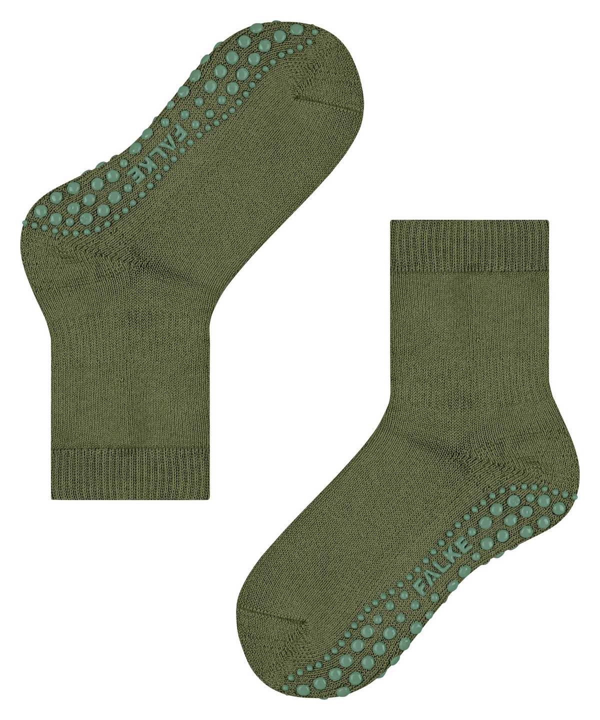 Skarpetki Falke Catspads House socks Dziecięce Zielone | EUBNLM-509