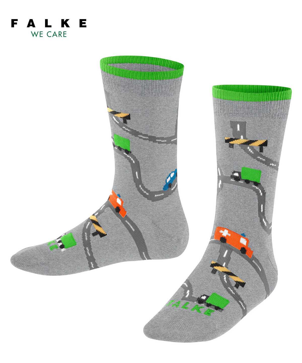 Skarpetki Falke City Life Socks Dziecięce Szare | LHYESN-647