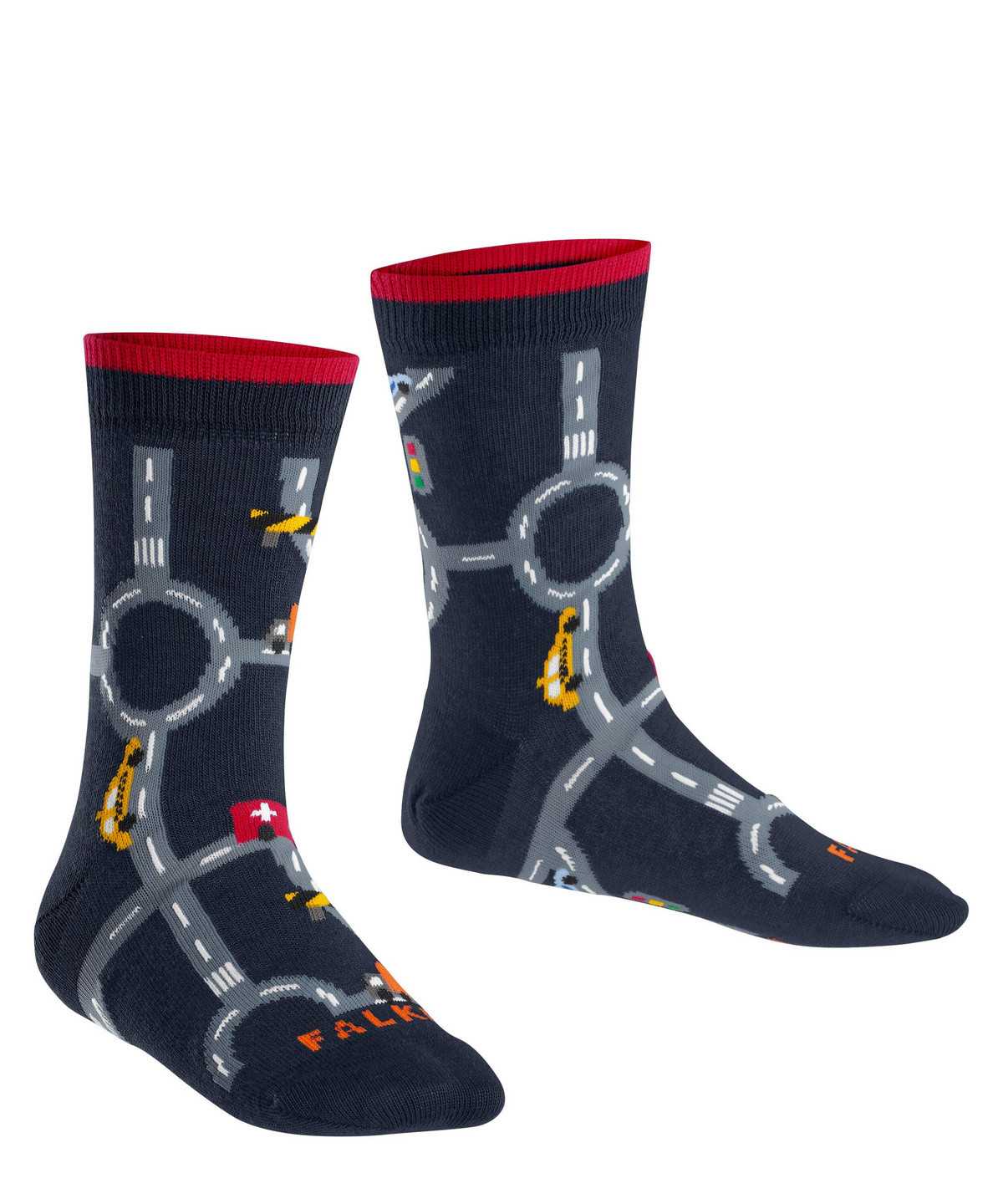 Skarpetki Falke City Life Socks Dziecięce Niebieskie | MVIKNA-798