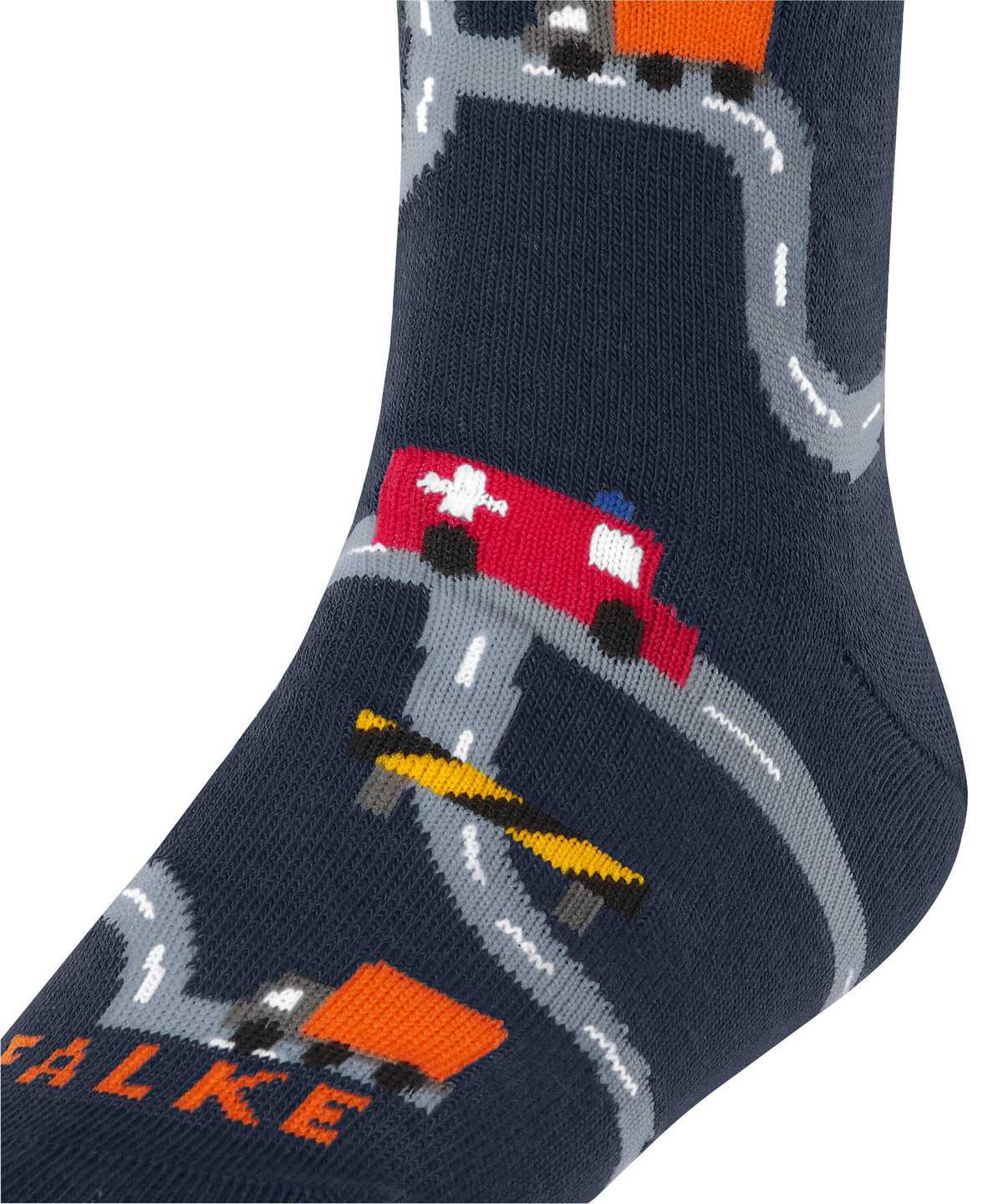 Skarpetki Falke City Life Socks Dziecięce Niebieskie | MVIKNA-798