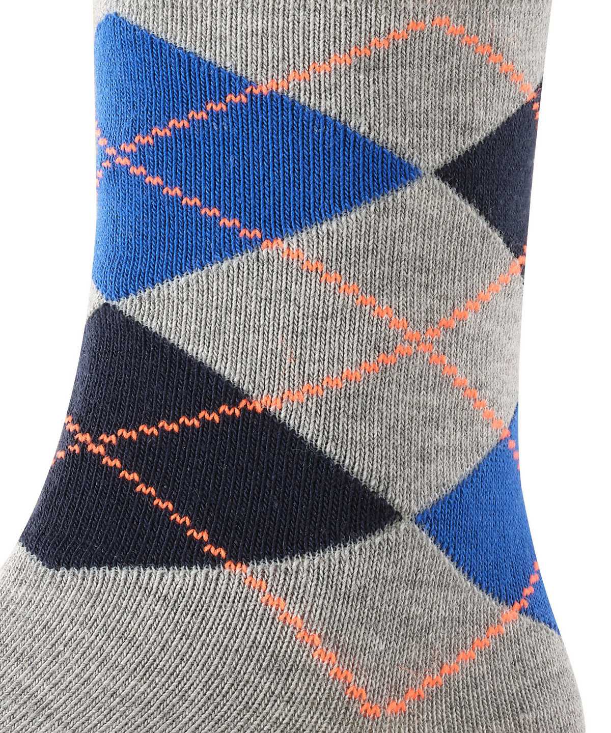 Skarpetki Falke Classic Argyle Socks Dziecięce Szare | OAWQIB-795