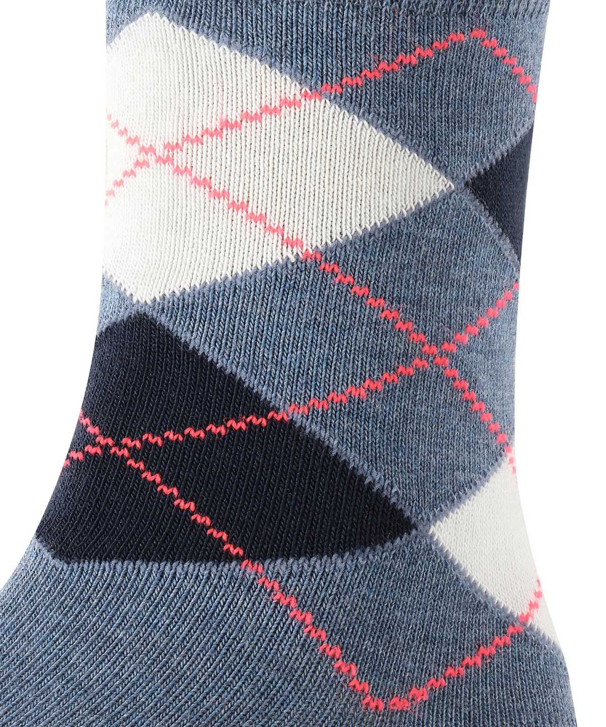 Skarpetki Falke Classic Argyle Socks Dziecięce Niebieskie | RKXJLG-924