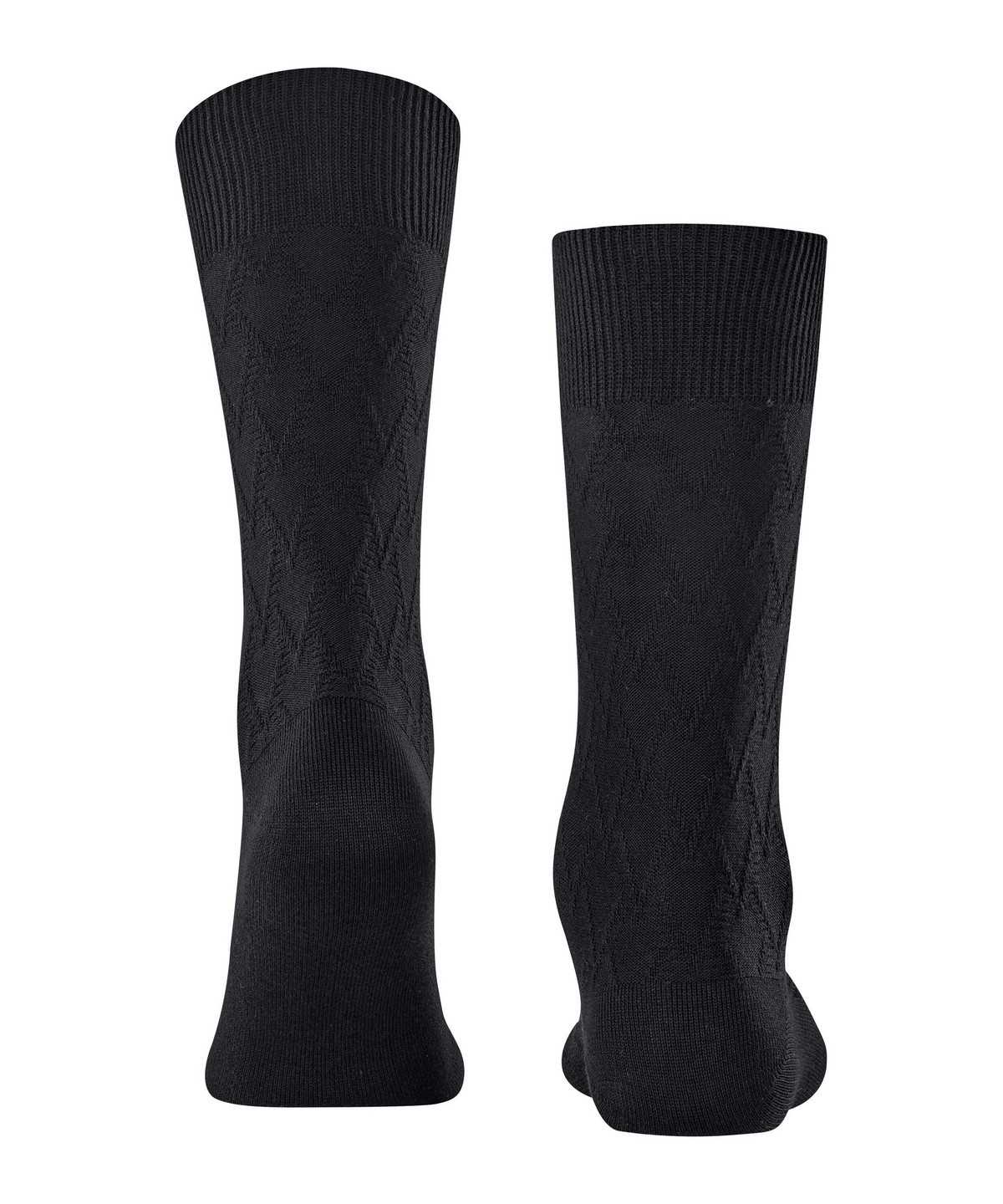 Skarpetki Falke Classic Tale Socks Męskie Czarne | TEFZSN-713