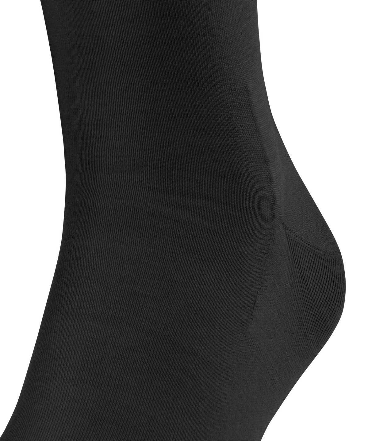 Skarpetki Falke ClimaWool Knee-high Socks Męskie Czarne | SCBLWJ-465