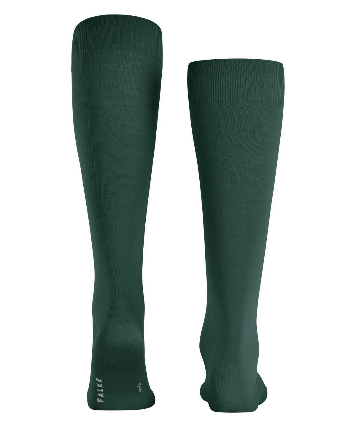 Skarpetki Falke ClimaWool Knee-high Socks Męskie Zielone | UTGPJR-450