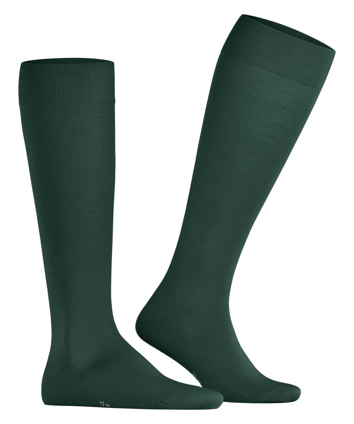 Skarpetki Falke ClimaWool Knee-high Socks Męskie Zielone | UTGPJR-450