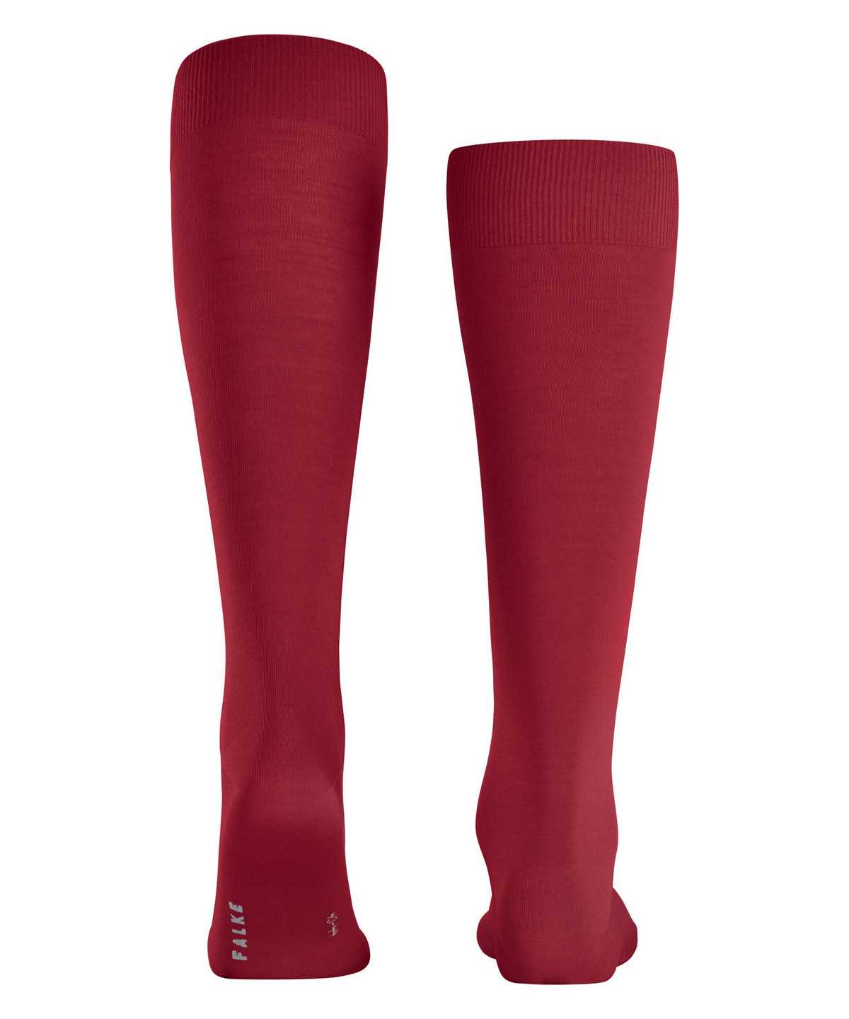 Skarpetki Falke ClimaWool Knee-high Socks Męskie Czerwone | QASIWV-421