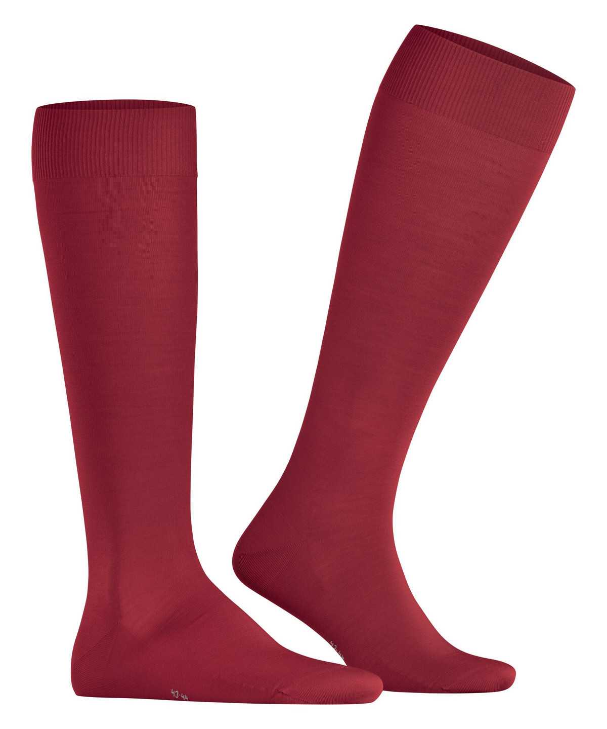 Skarpetki Falke ClimaWool Knee-high Socks Męskie Czerwone | QASIWV-421