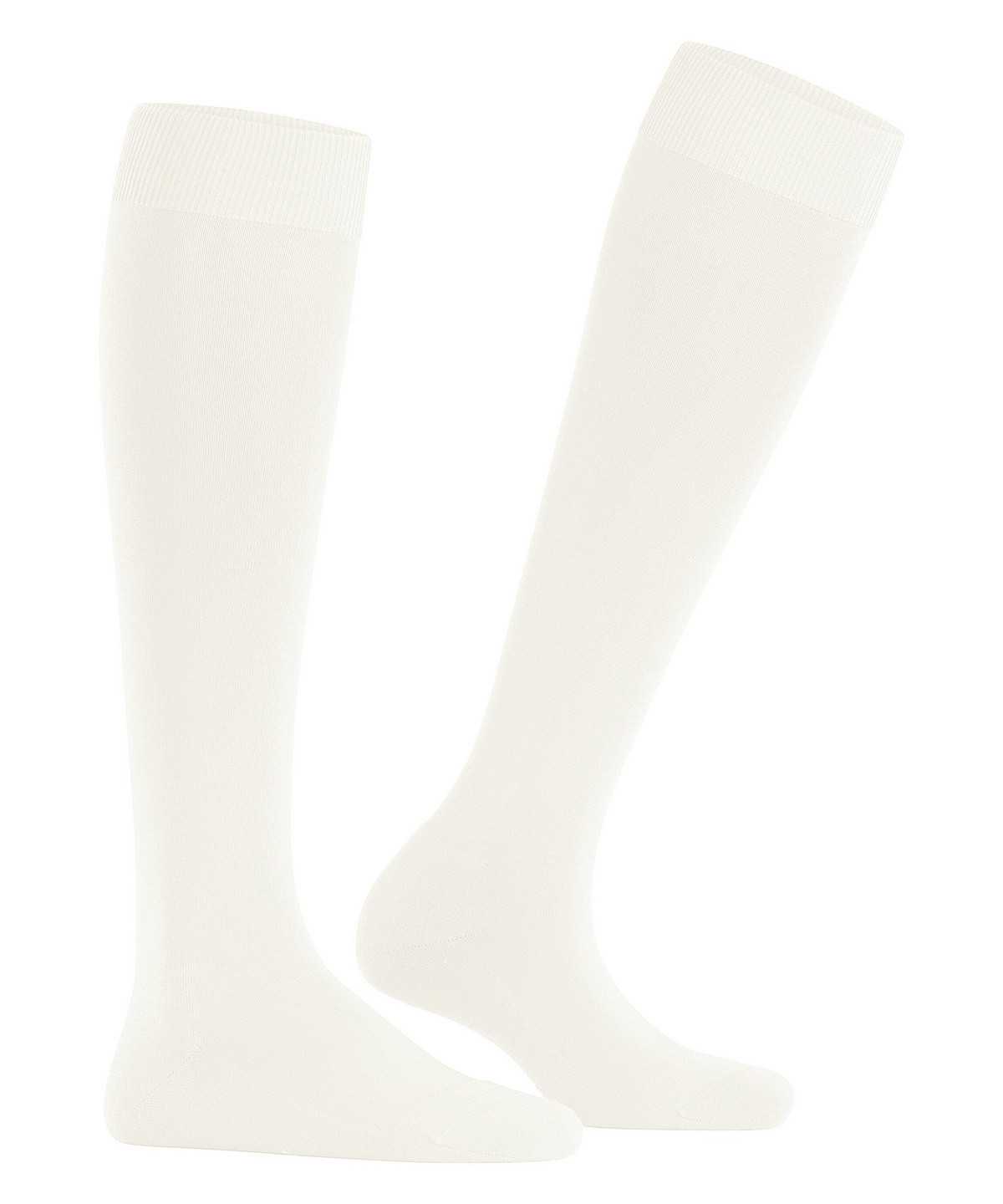 Skarpetki Falke ClimaWool Knee-high Socks Damskie Białe | LEQGTR-426