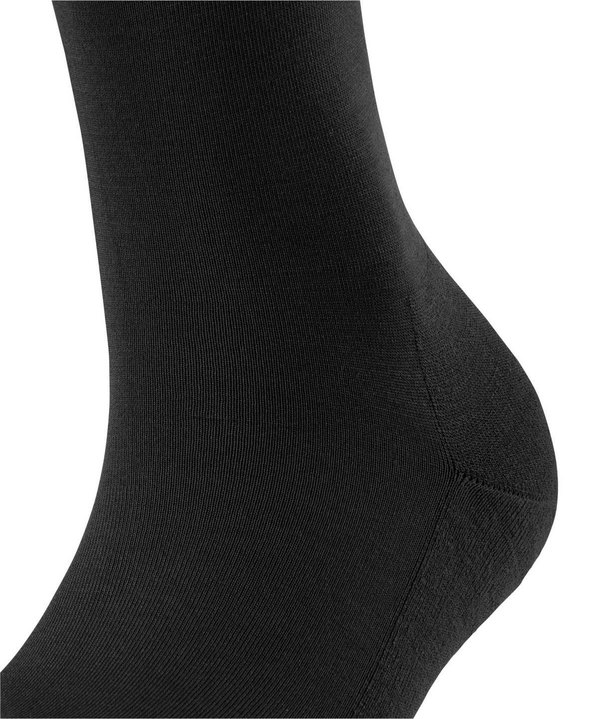 Skarpetki Falke ClimaWool Knee-high Socks Damskie Czarne | MRNPLU-364