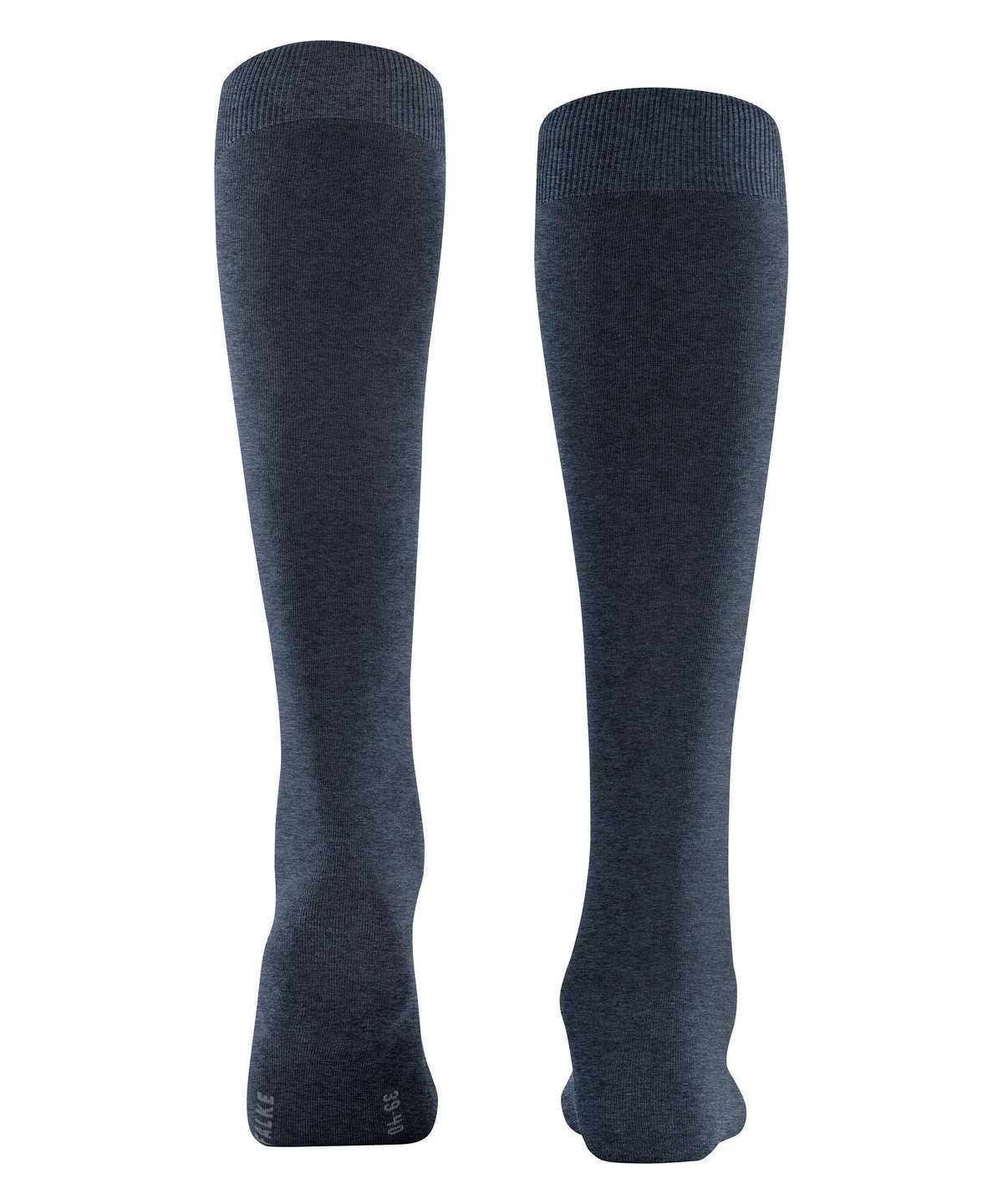 Skarpetki Falke ClimaWool Knee-high Socks Damskie Niebieskie | TEUYBZ-164