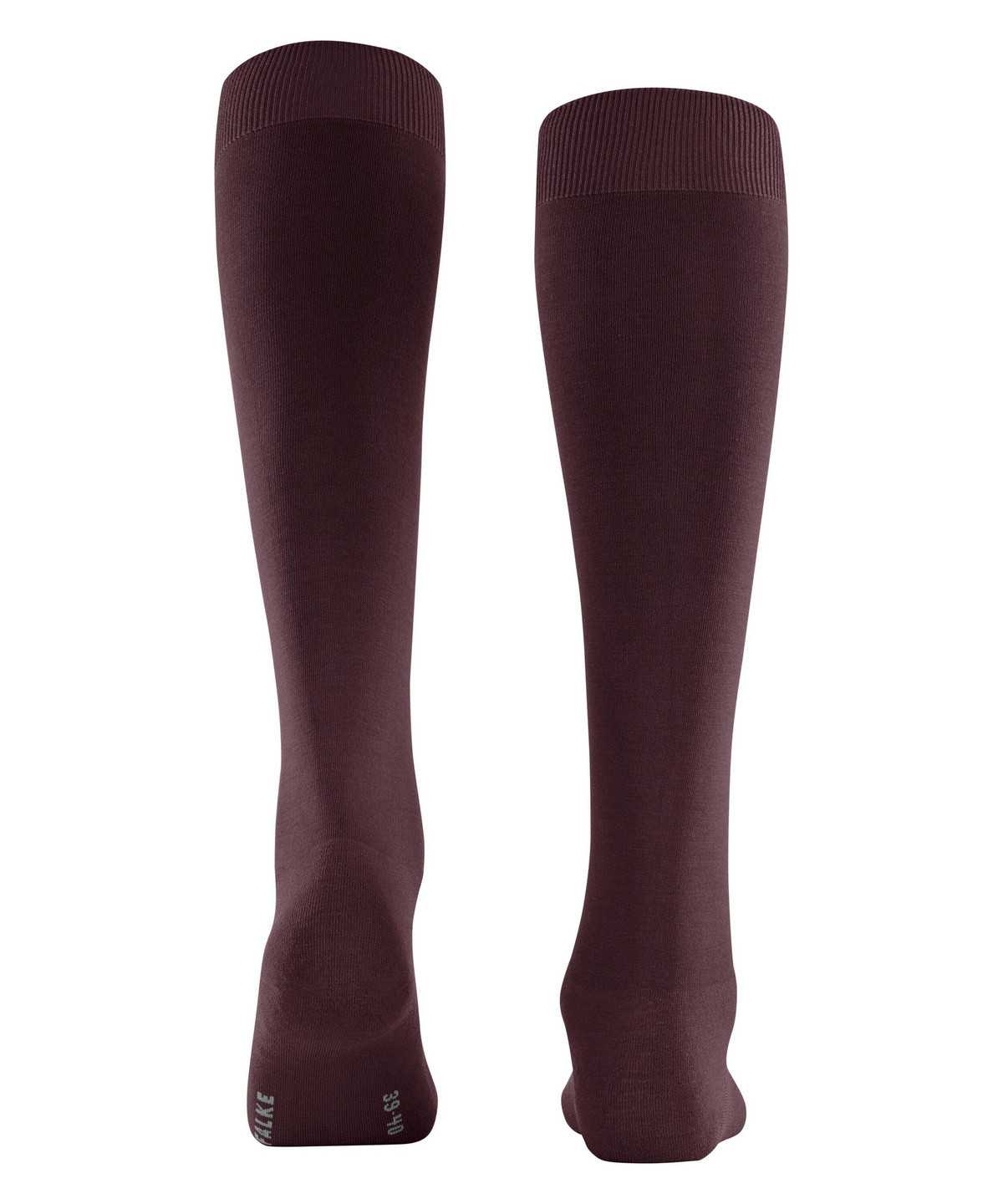 Skarpetki Falke ClimaWool Knee-high Socks Damskie Czerwone | CIYELO-065