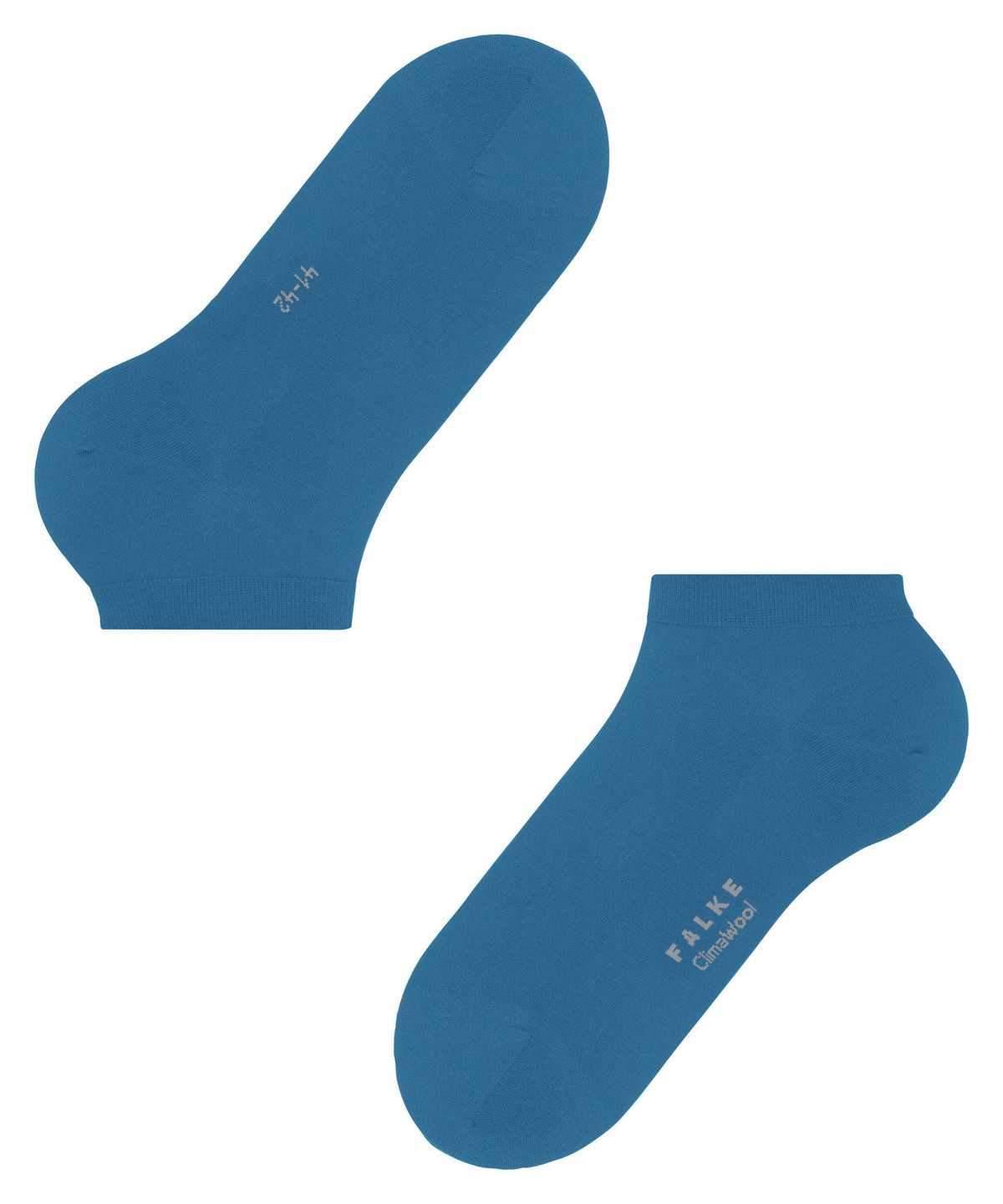 Skarpetki Falke ClimaWool Sneaker socks Męskie Niebieskie | POCKMW-067