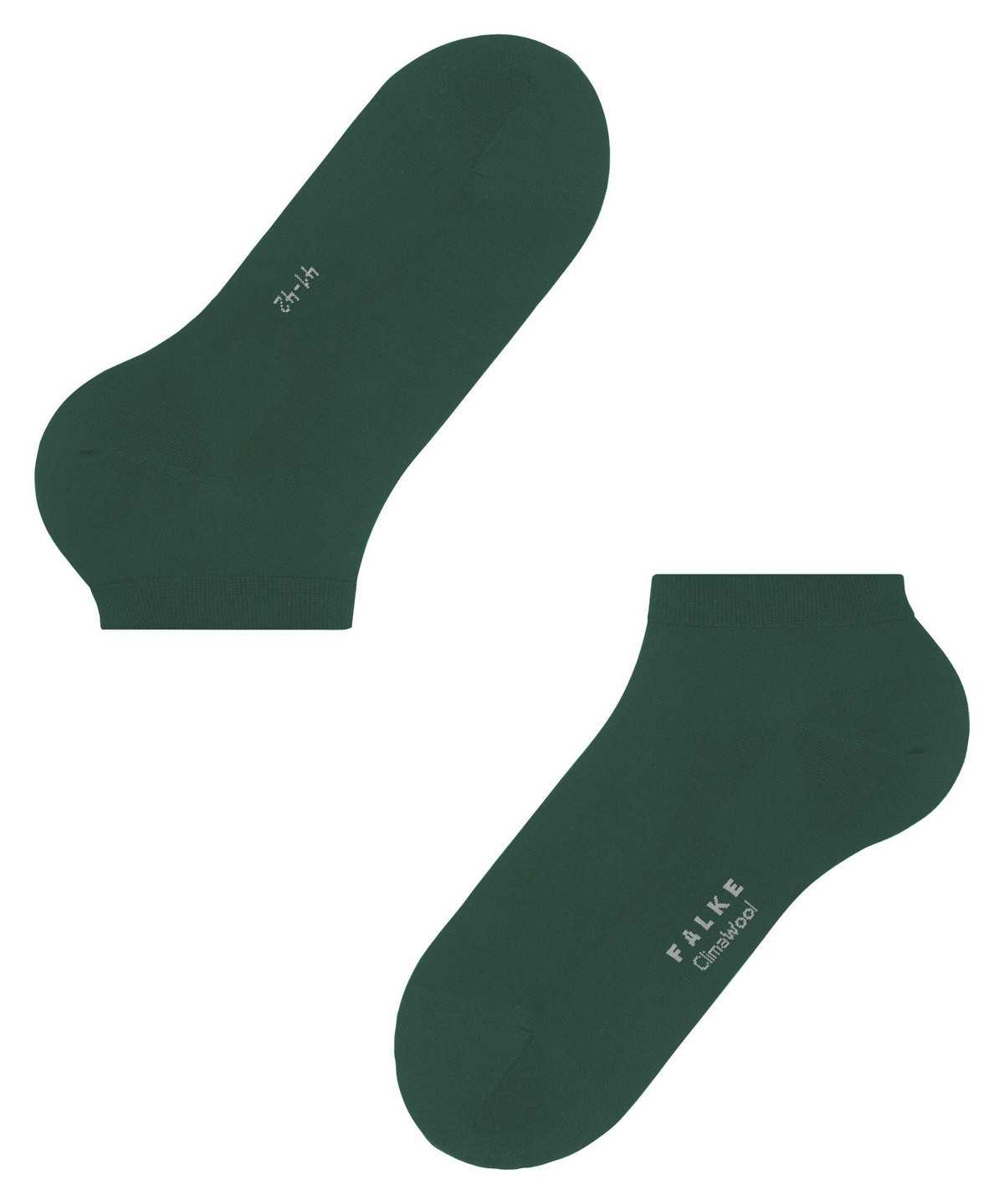 Skarpetki Falke ClimaWool Sneaker socks Męskie Zielone | DPRJMH-350