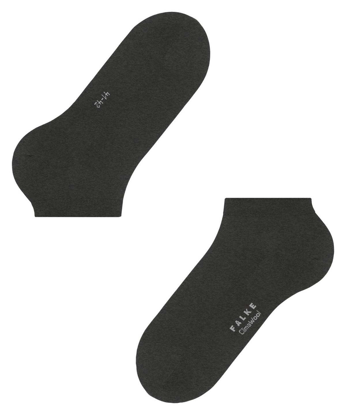 Skarpetki Falke ClimaWool Sneaker socks Męskie Szare | YMCEAG-815