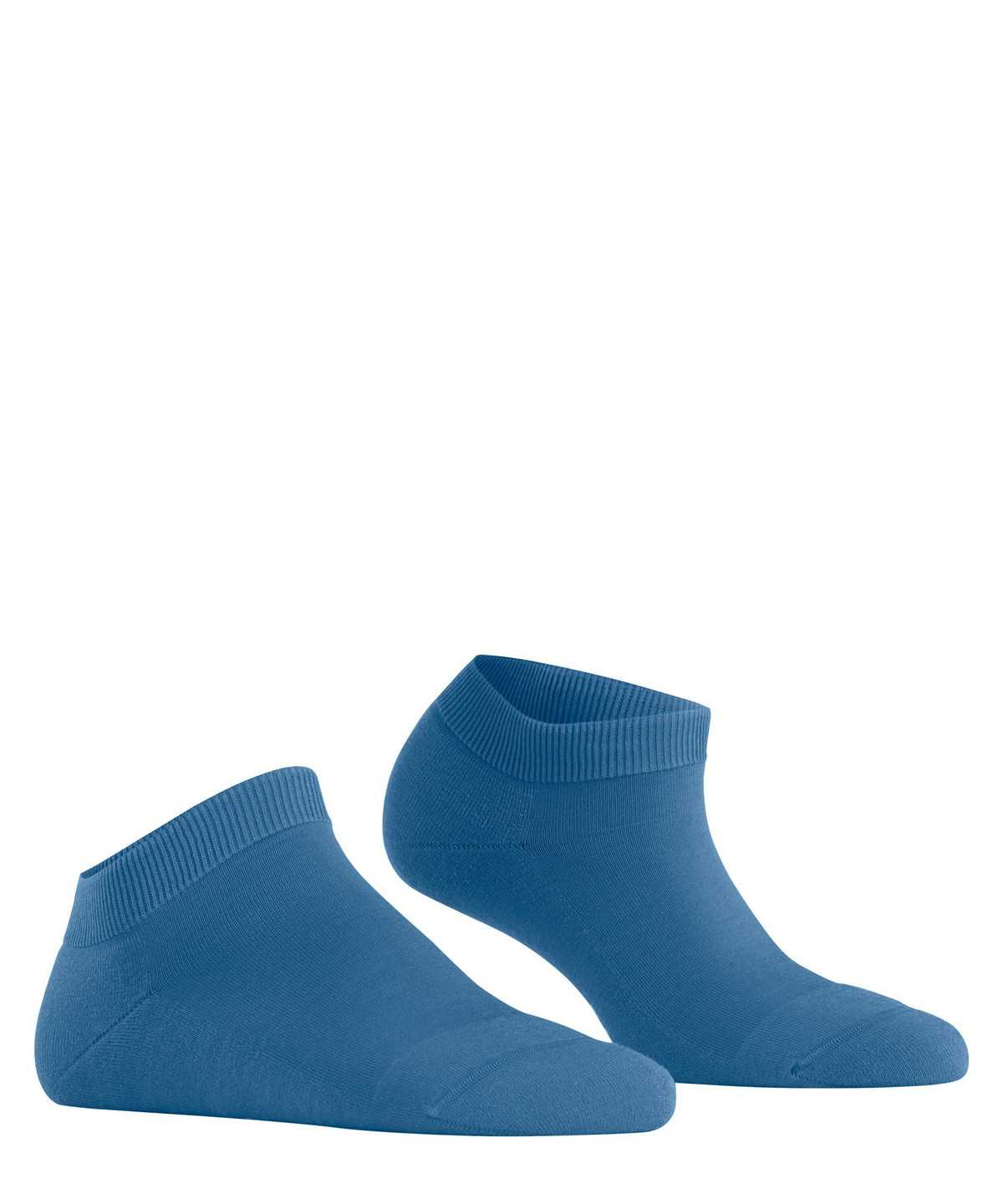 Skarpetki Falke ClimaWool Sneaker socks Damskie Niebieskie | LOWYIU-027