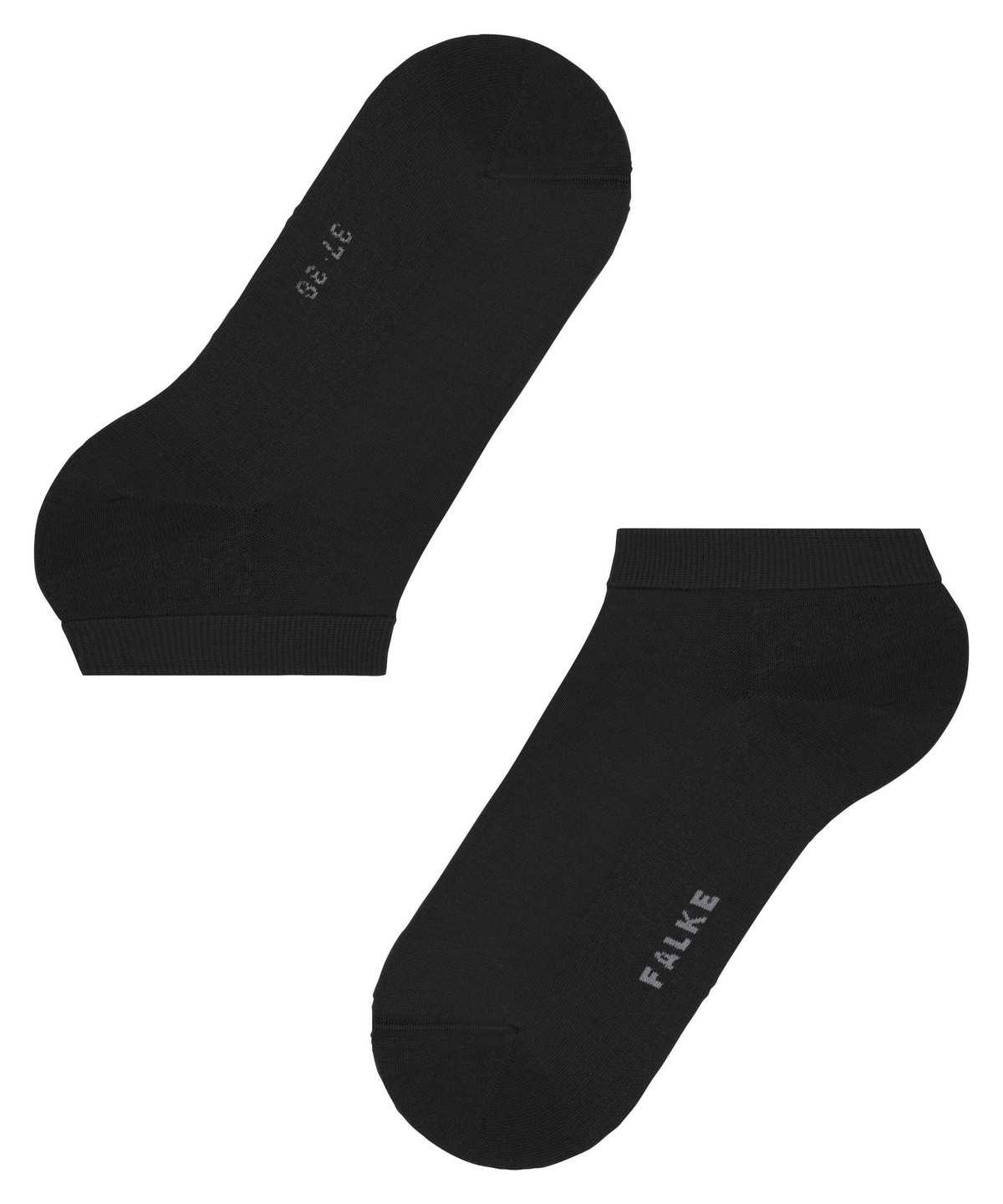 Skarpetki Falke ClimaWool Sneaker socks Damskie Czarne | NKQPRB-592