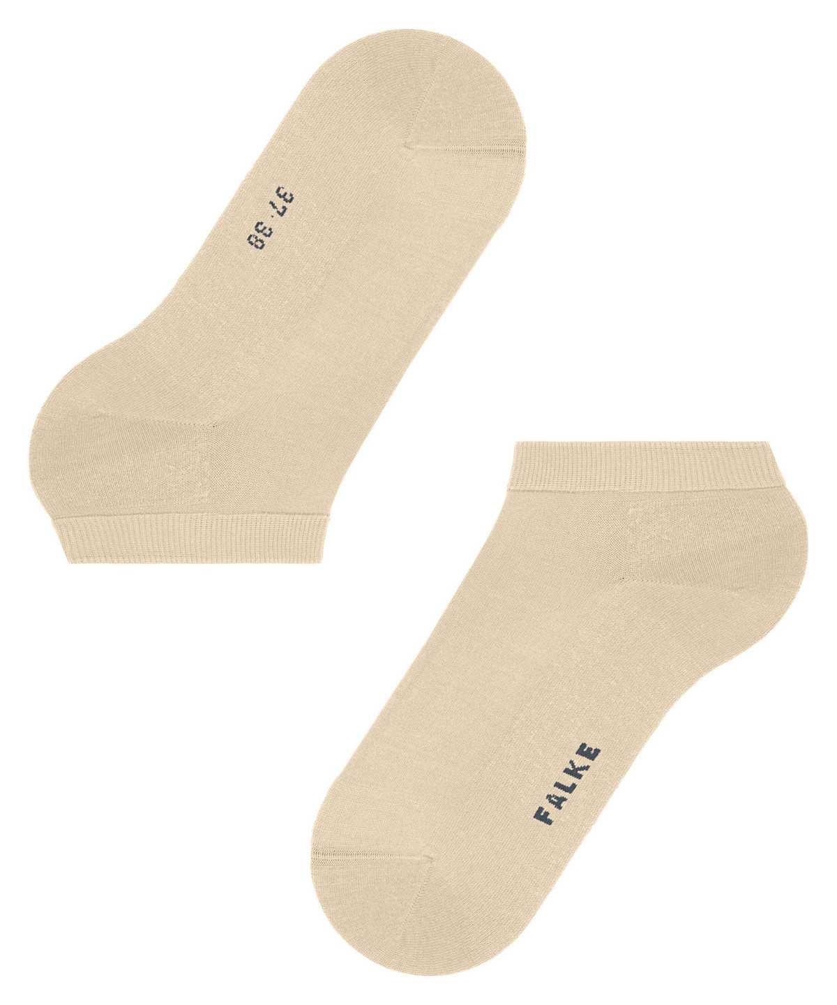 Skarpetki Falke ClimaWool Sneaker socks Damskie Beżowe | MLPRZW-947