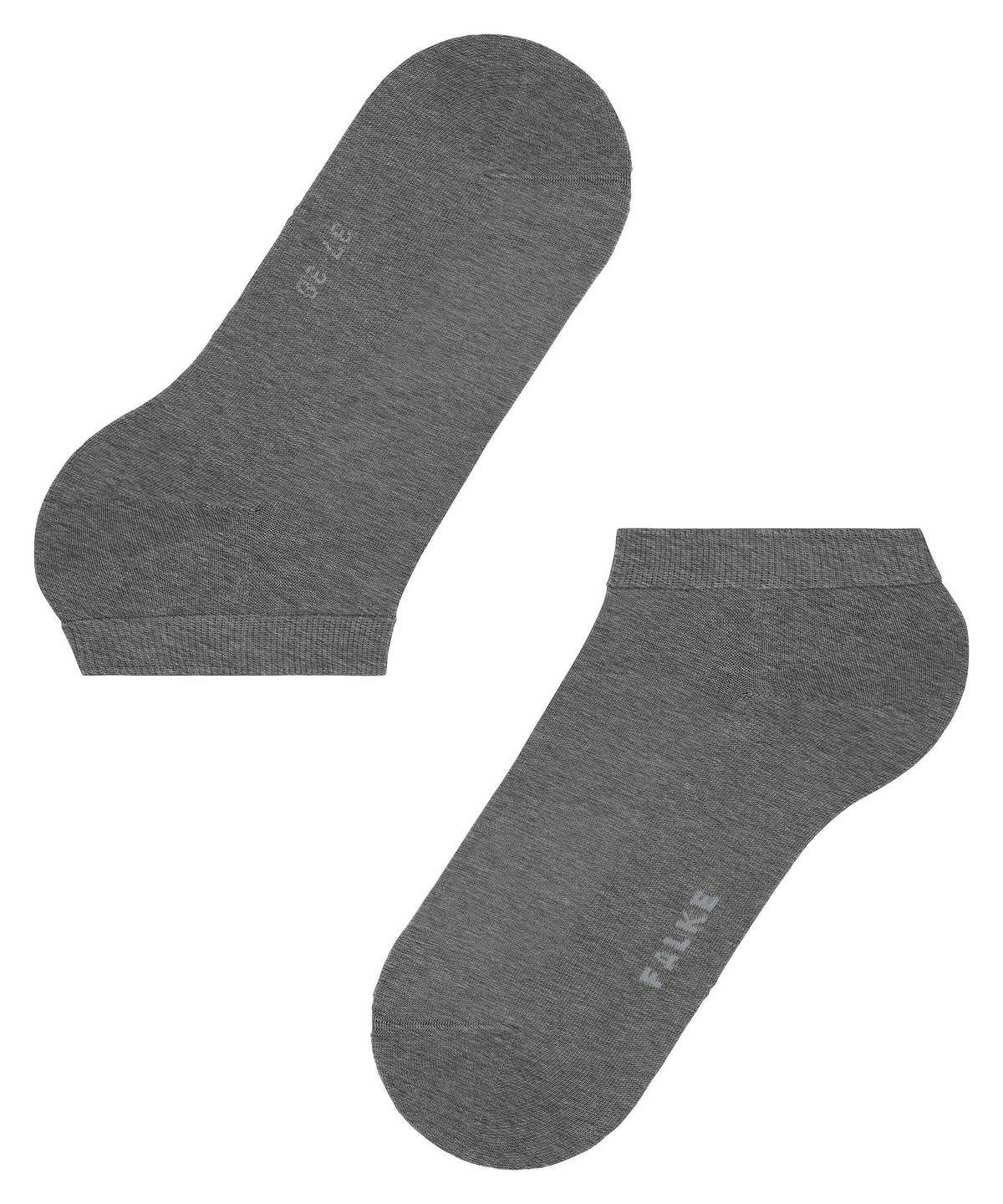 Skarpetki Falke ClimaWool Sneaker socks Damskie Szare | YLSCIG-153