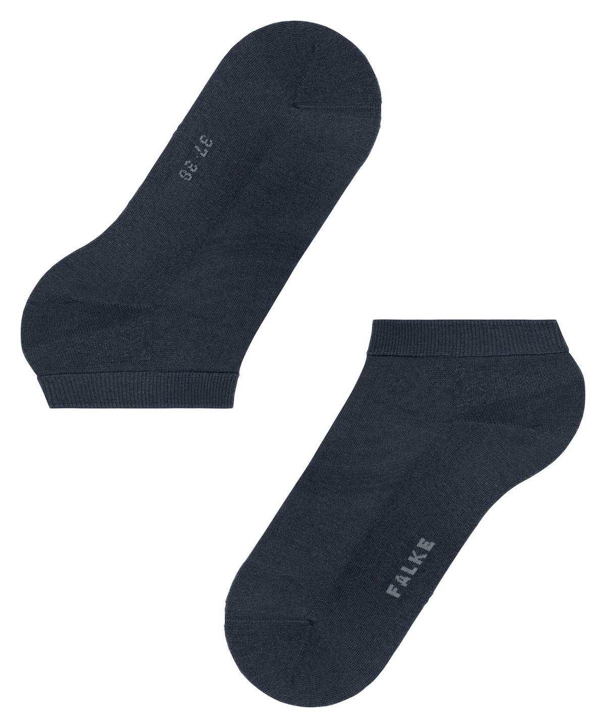 Skarpetki Falke ClimaWool Sneaker socks Damskie Niebieskie | VOQHXJ-804