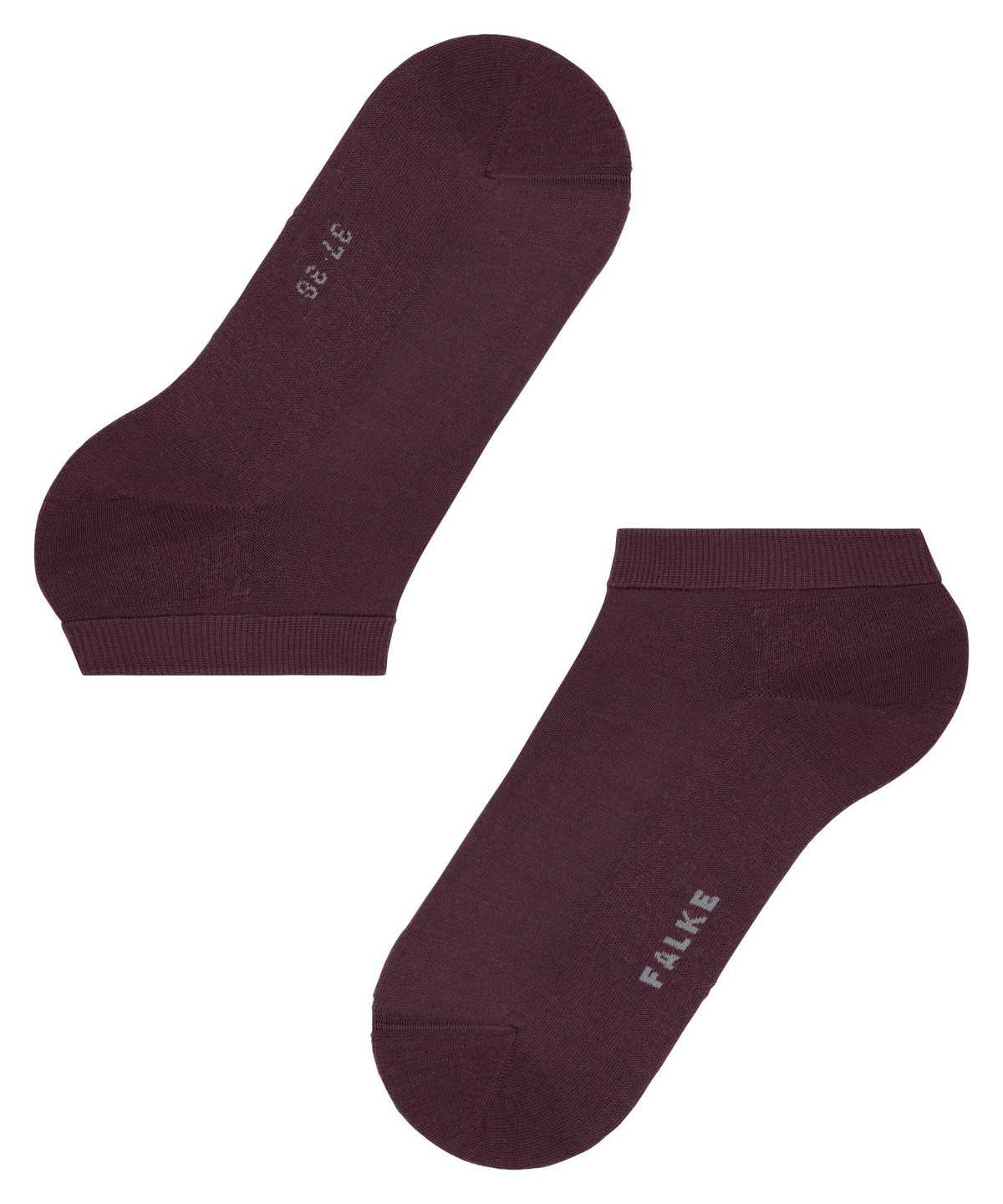 Skarpetki Falke ClimaWool Sneaker socks Damskie Czerwone | NWVKXG-604