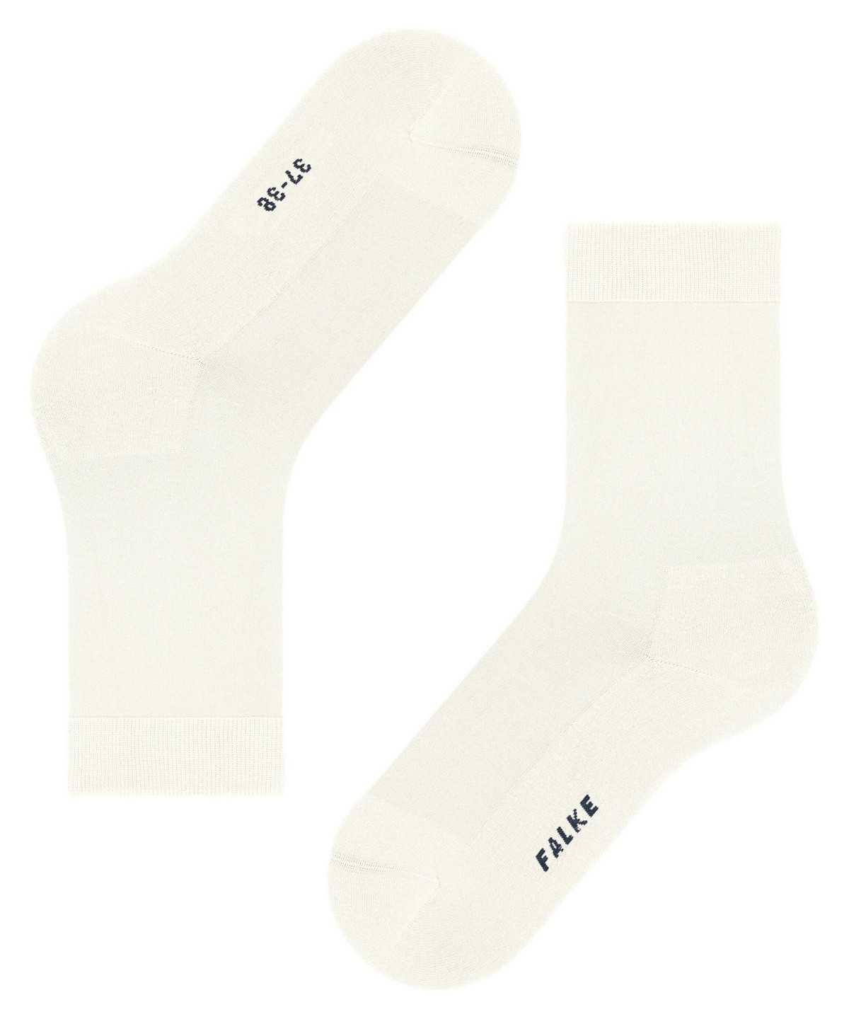 Skarpetki Falke ClimaWool Socks Damskie Białe | FTBKRC-861