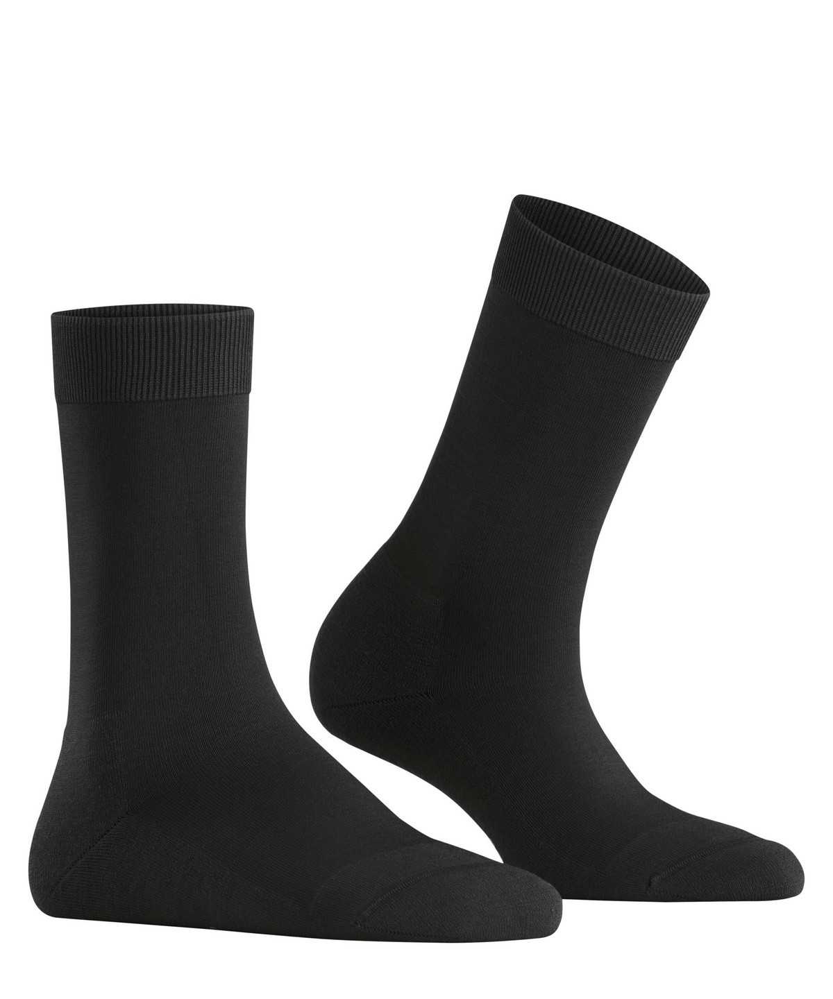 Skarpetki Falke ClimaWool Socks Damskie Czarne | VBQSJW-586