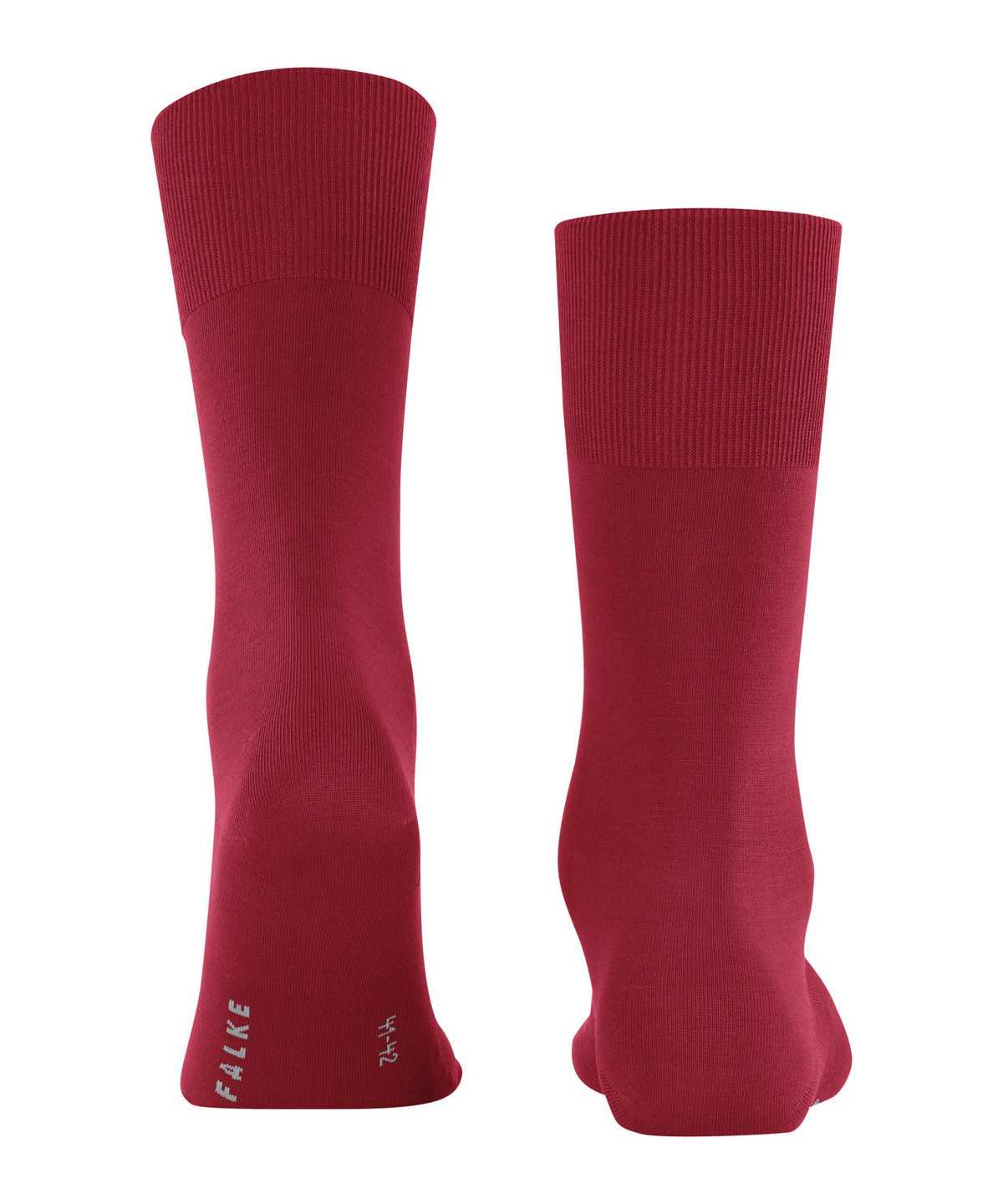 Skarpetki Falke ClimaWool Socks Męskie Czerwone | BWOZXV-750