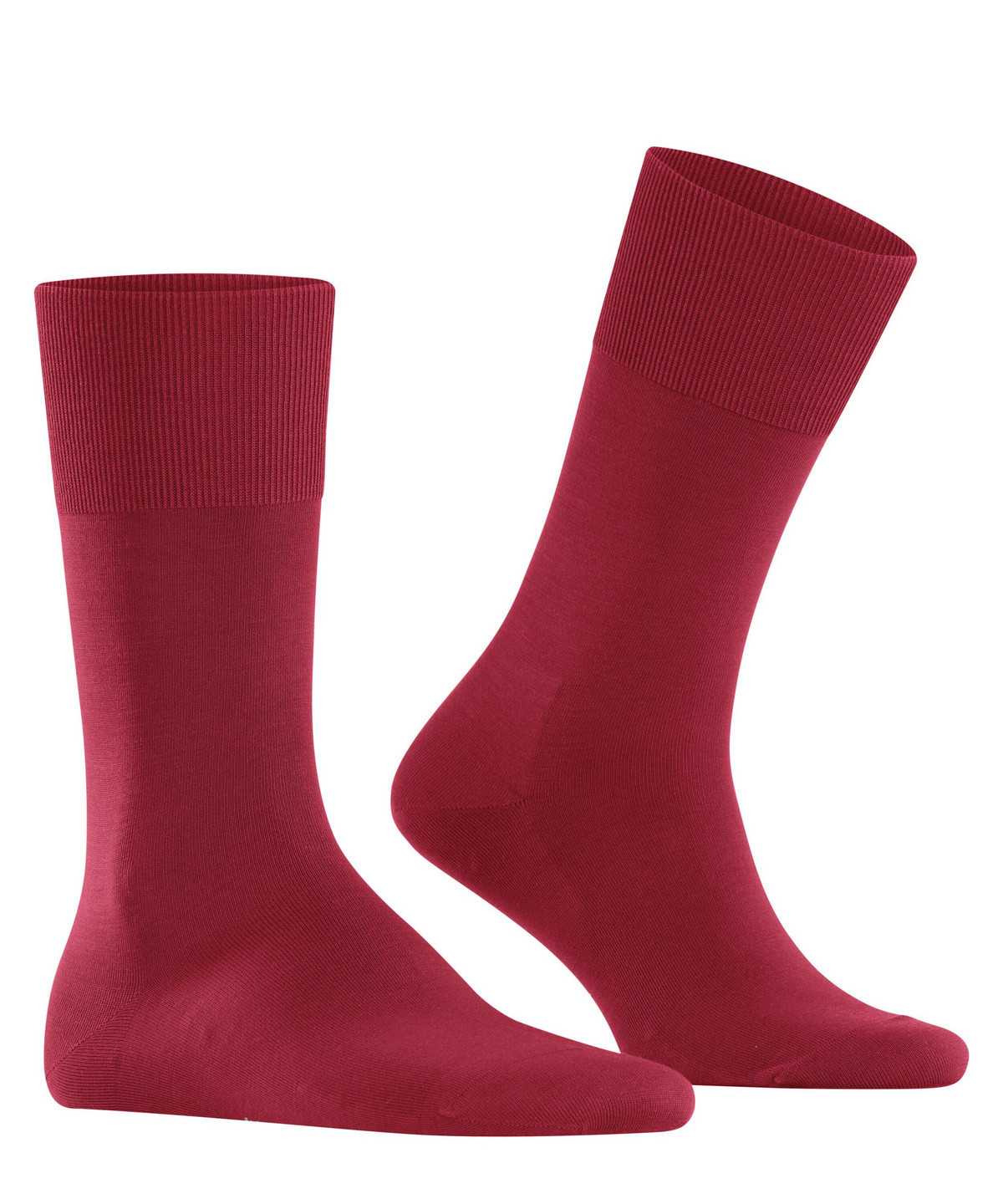 Skarpetki Falke ClimaWool Socks Męskie Czerwone | BWOZXV-750