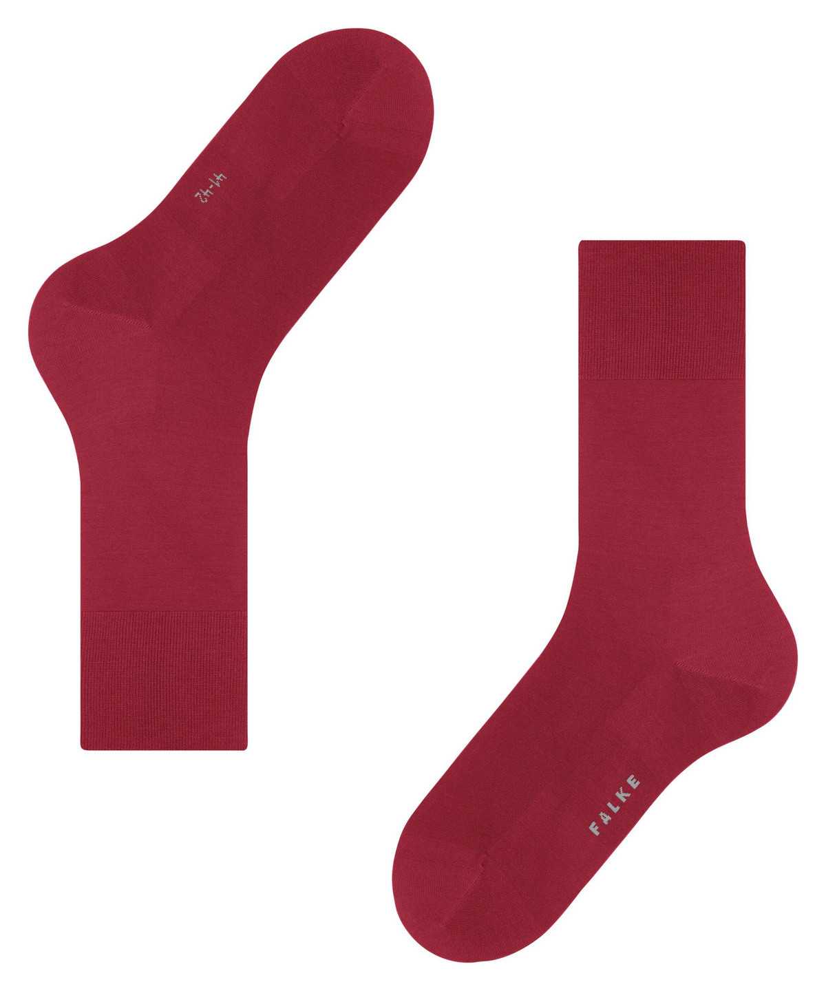 Skarpetki Falke ClimaWool Socks Męskie Czerwone | BWOZXV-750