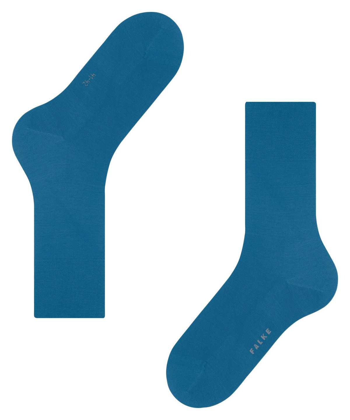 Skarpetki Falke ClimaWool Socks Męskie Niebieskie | VKCMHS-260