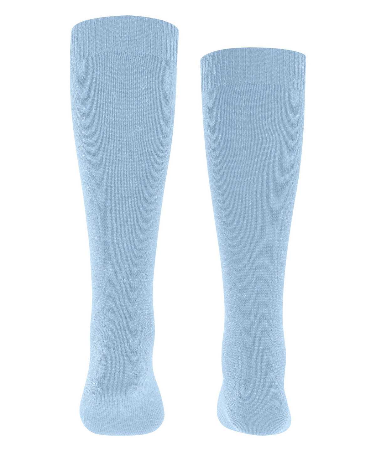 Skarpetki Falke Comfort Wool Knee-high Socks Dziecięce Niebieskie | MBZASI-674