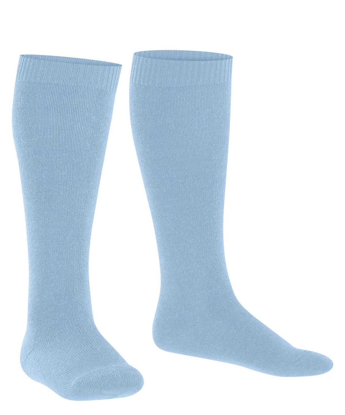 Skarpetki Falke Comfort Wool Knee-high Socks Dziecięce Niebieskie | MBZASI-674