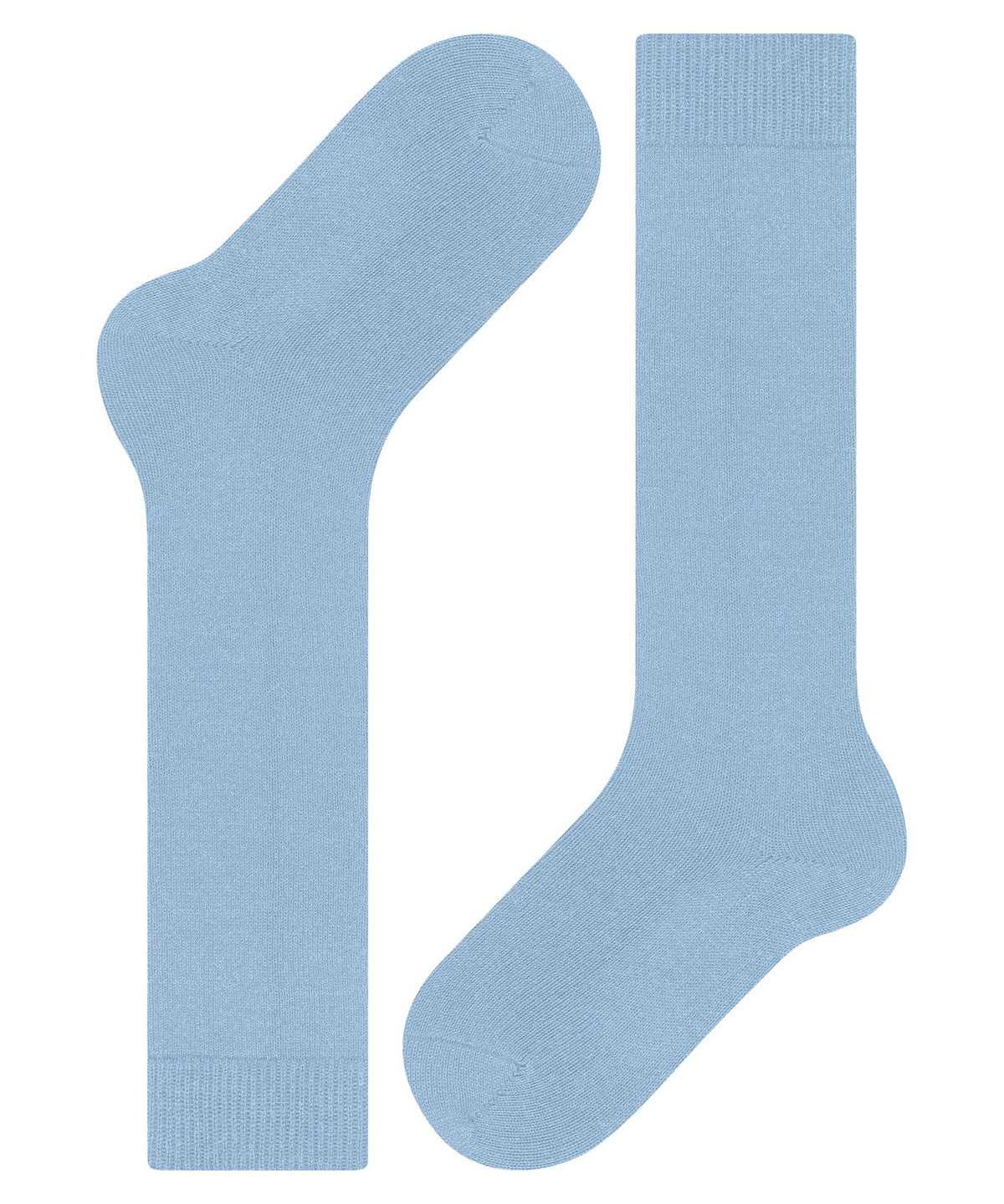 Skarpetki Falke Comfort Wool Knee-high Socks Dziecięce Niebieskie | MBZASI-674