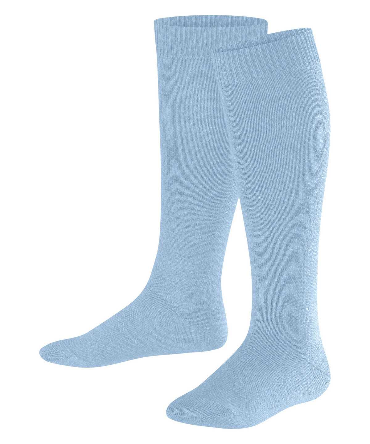 Skarpetki Falke Comfort Wool Knee-high Socks Dziecięce Niebieskie | MBZASI-674