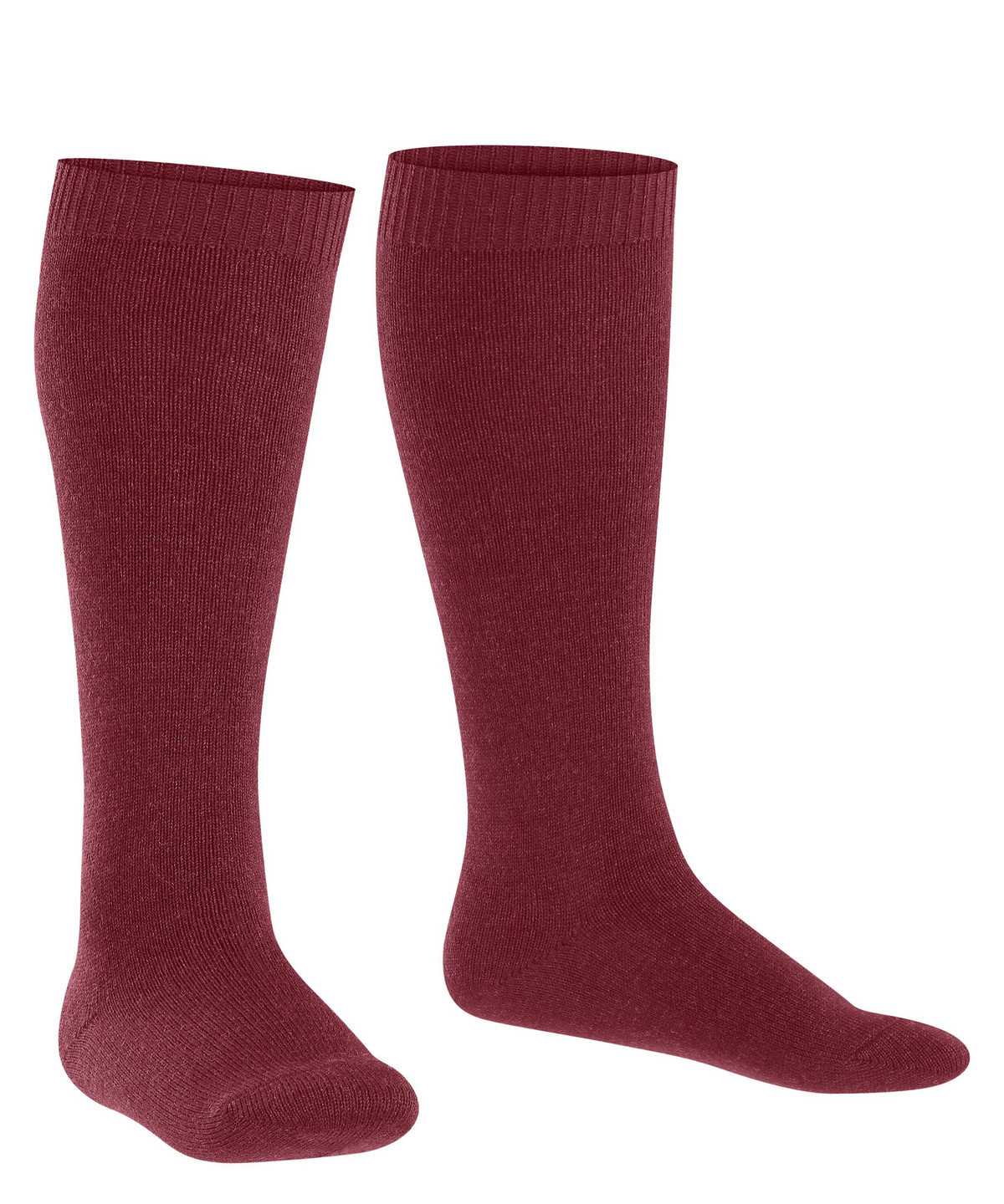 Skarpetki Falke Comfort Wool Knee-high Socks Dziecięce Czerwone | NSPAGL-951