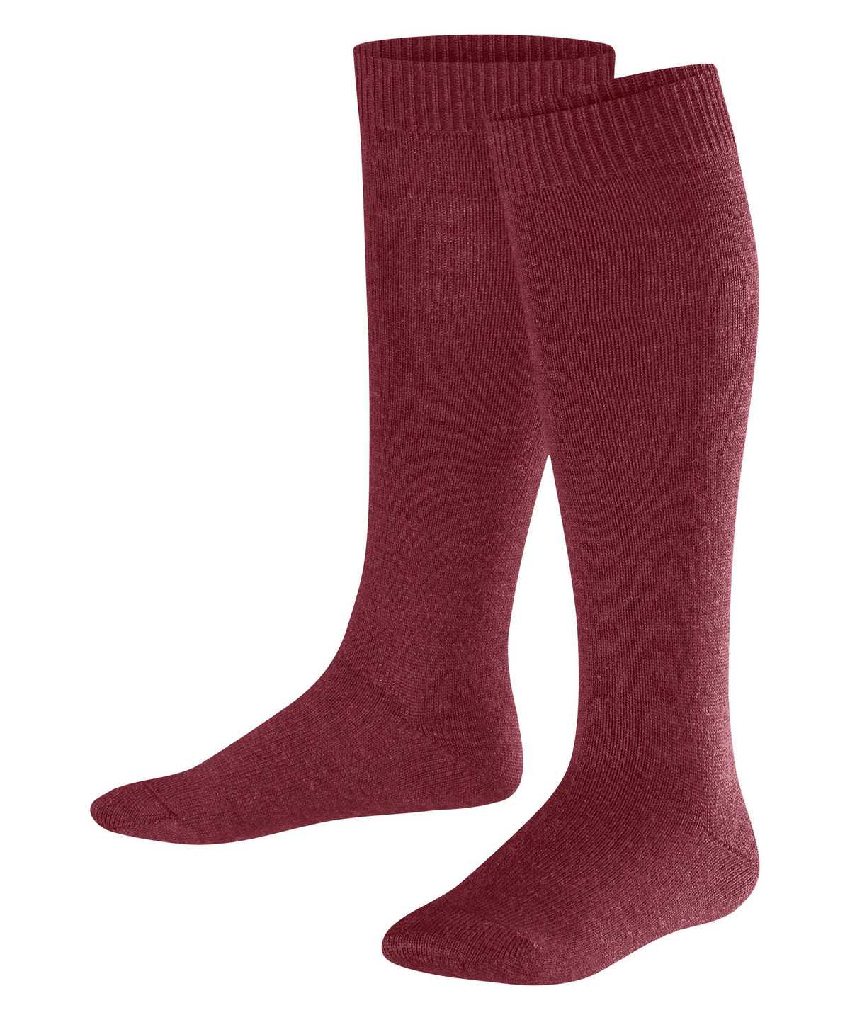 Skarpetki Falke Comfort Wool Knee-high Socks Dziecięce Czerwone | NSPAGL-951