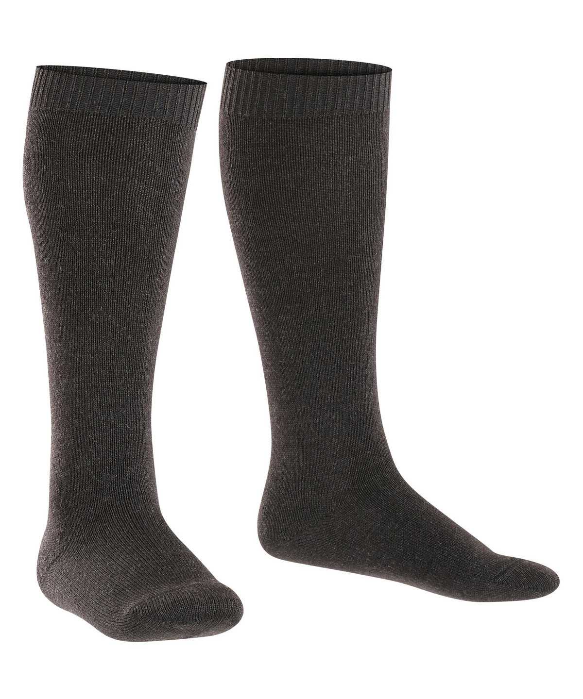 Skarpetki Falke Comfort Wool Knee-high Socks Dziecięce Szare | YSHAVX-094