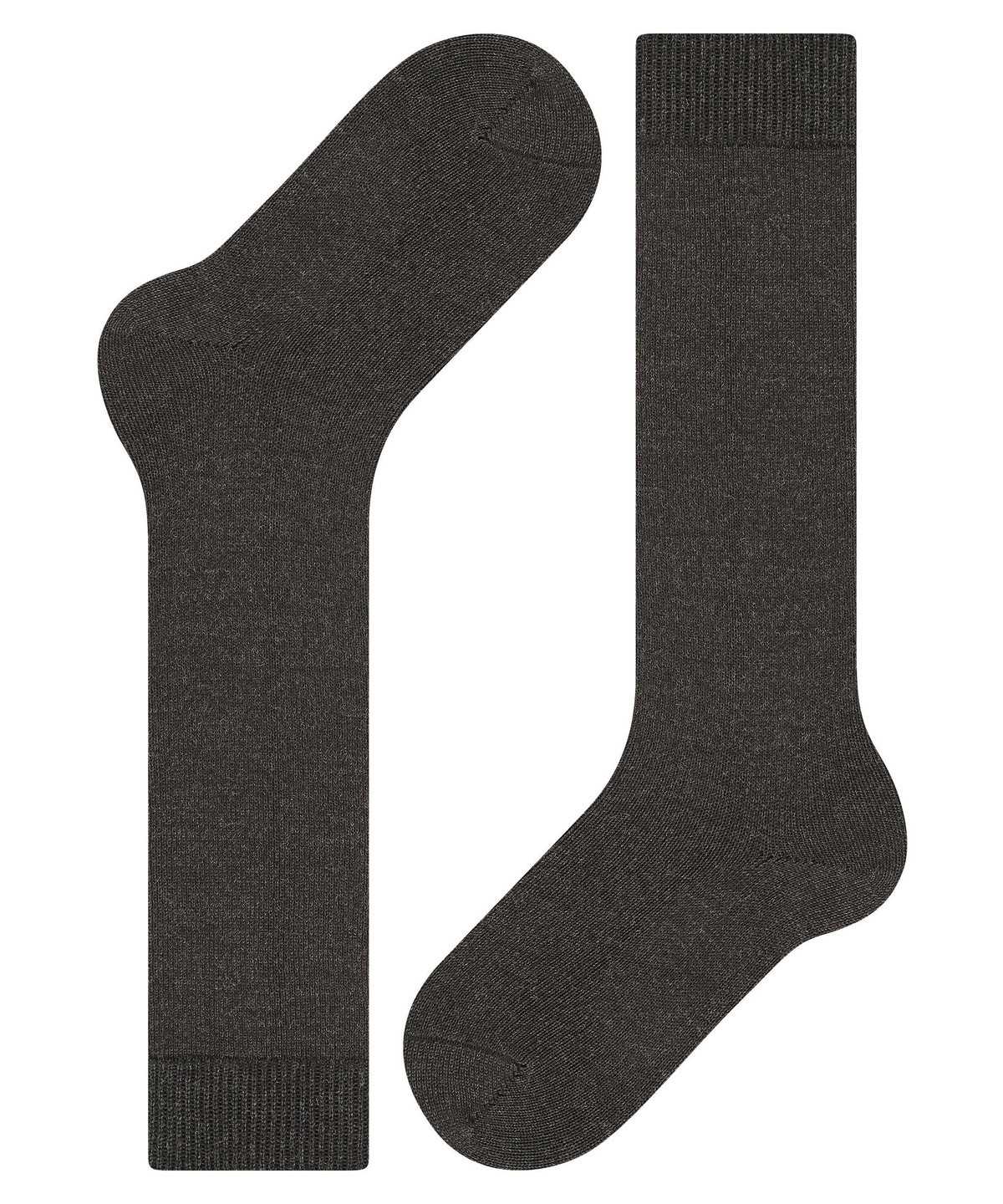 Skarpetki Falke Comfort Wool Knee-high Socks Dziecięce Szare | YSHAVX-094