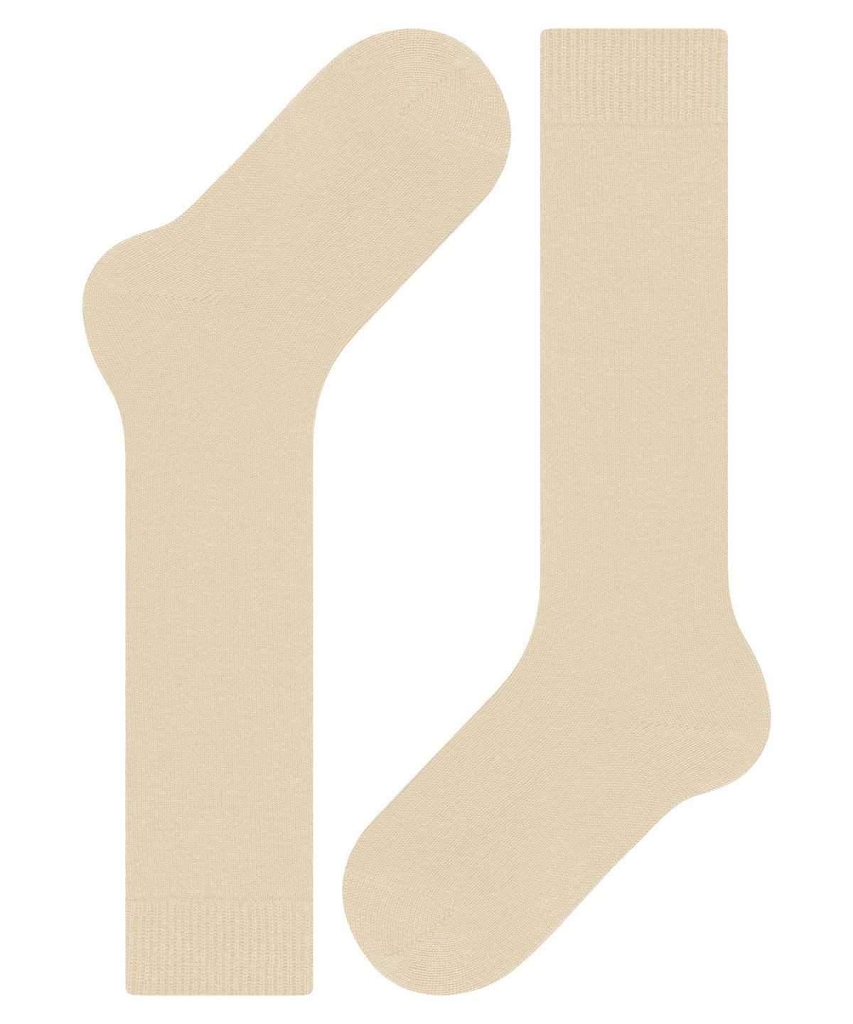 Skarpetki Falke Comfort Wool Knee-high Socks Dziecięce Beżowe | HVMNFQ-596