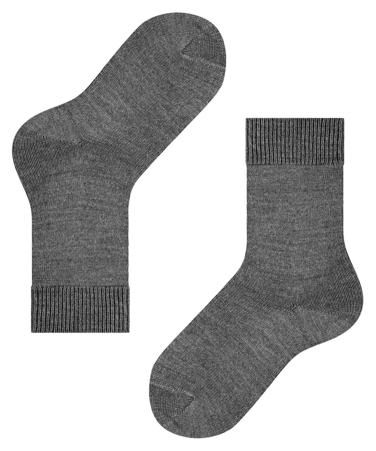 Skarpetki Falke Comfort Wool Socks Dziecięce Szare | TJMURK-479