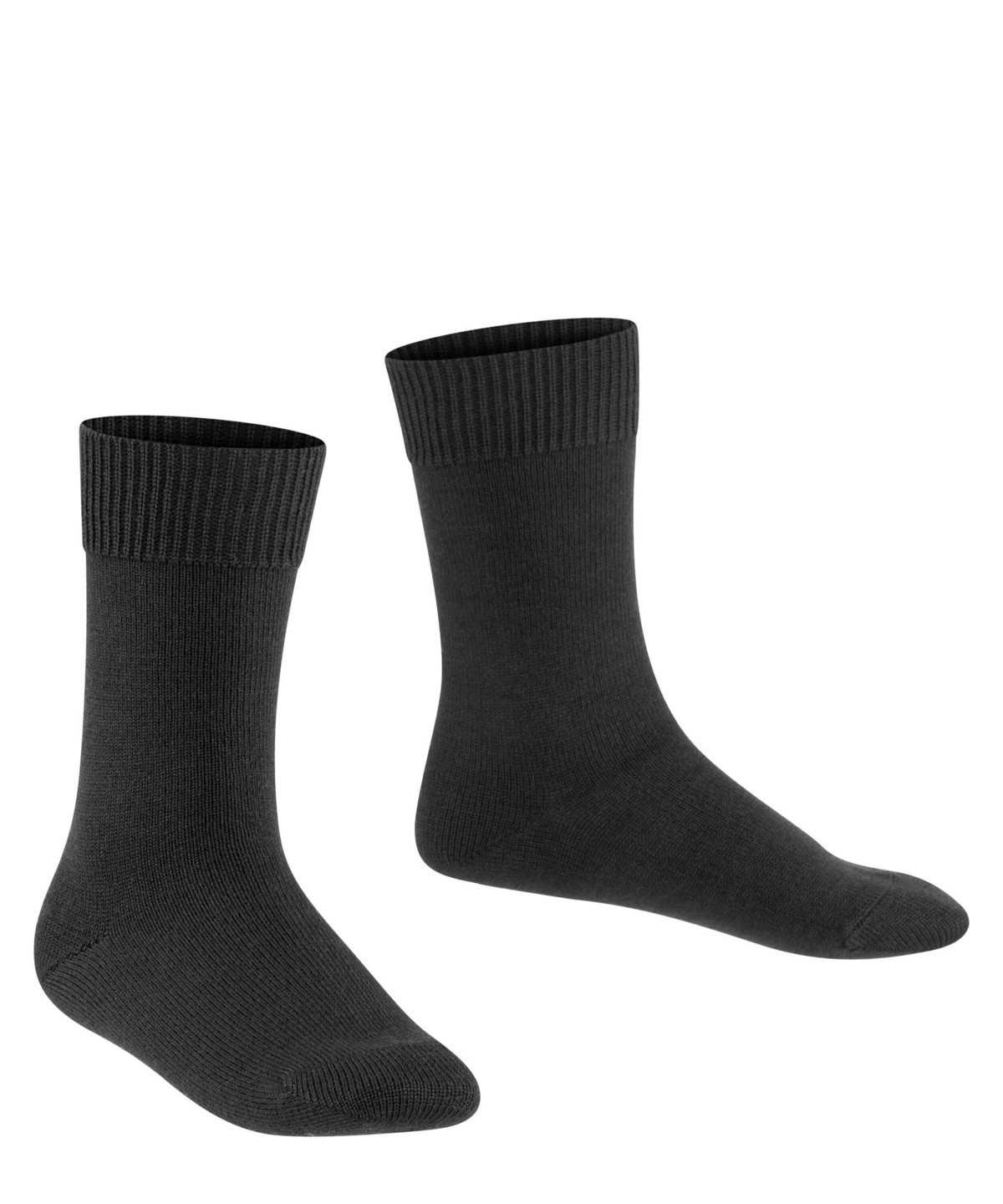 Skarpetki Falke Comfort Wool Socks Dziecięce Czarne | JYCOUF-691